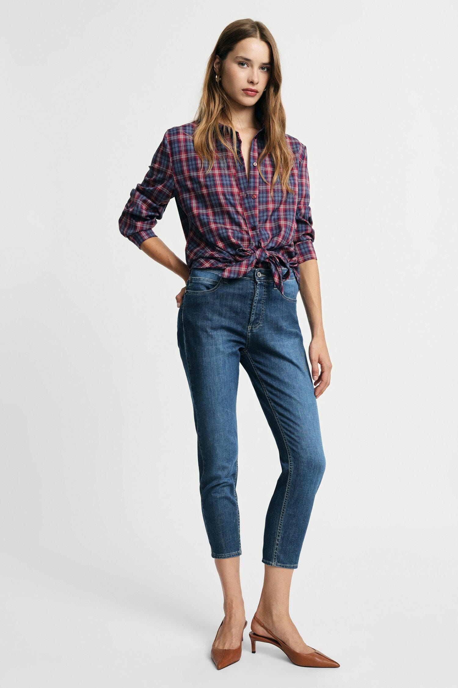 Jeans A Gamba Dritta Con Cinque Tasche Please