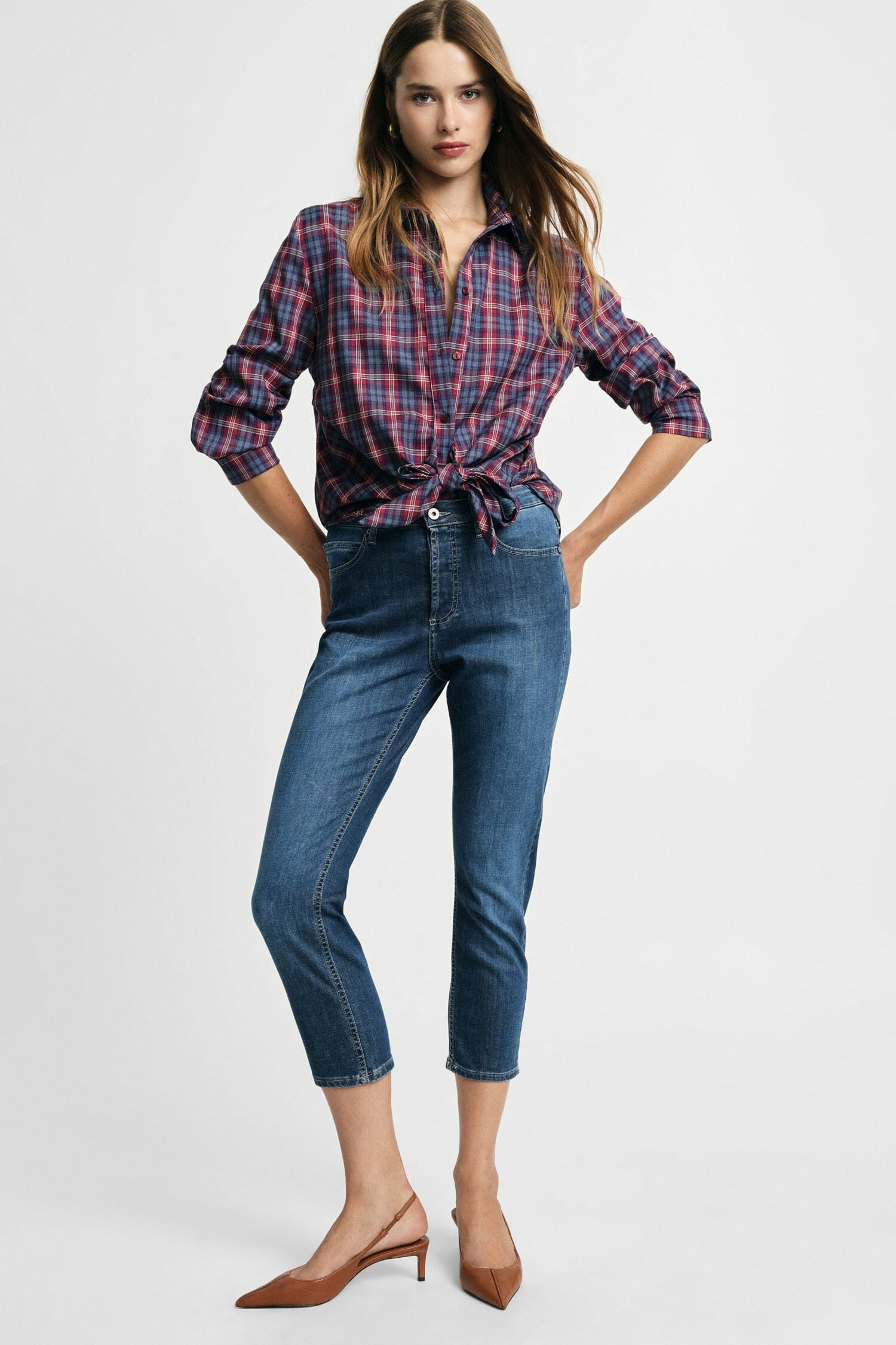 Jeans A Gamba Dritta Con Cinque Tasche Please