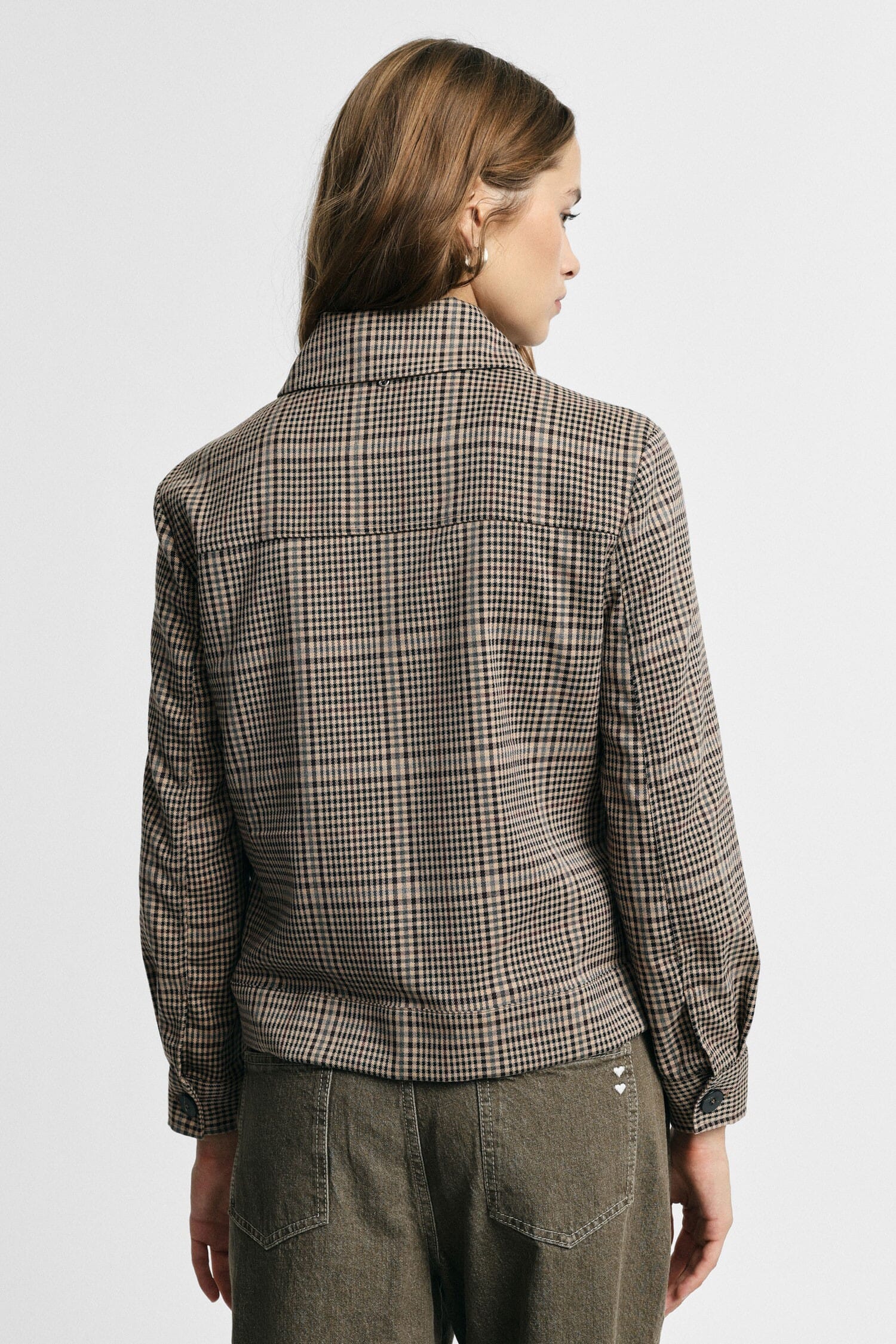 Giacca Camicia A Quadri Regular-Fit Con Tasche Frontali Please