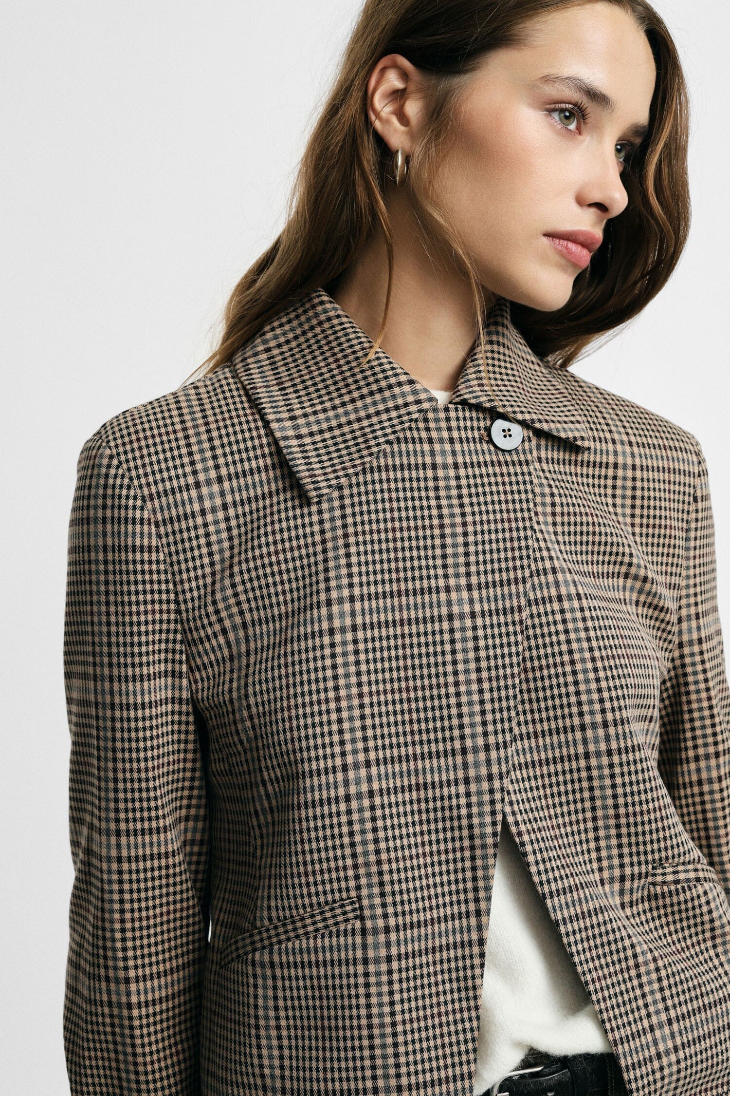 Giacca Camicia A Quadri Regular-Fit Con Tasche Frontali Please