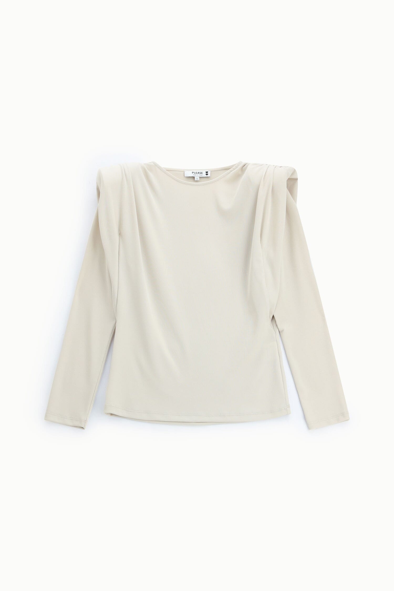 Maglione Girocollo Con Spalle Strutturate Please