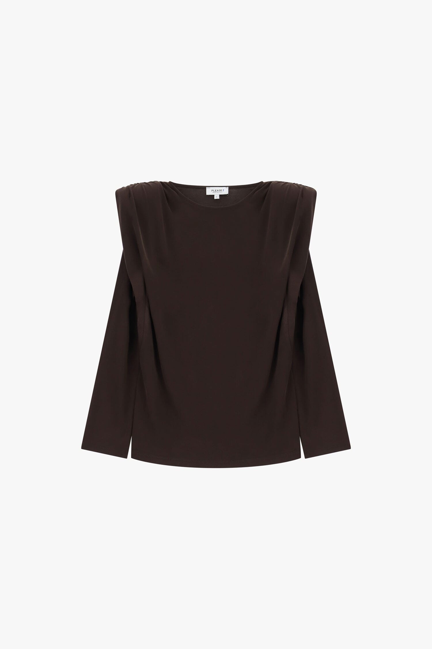Maglione Girocollo Con Spalle Strutturate Please