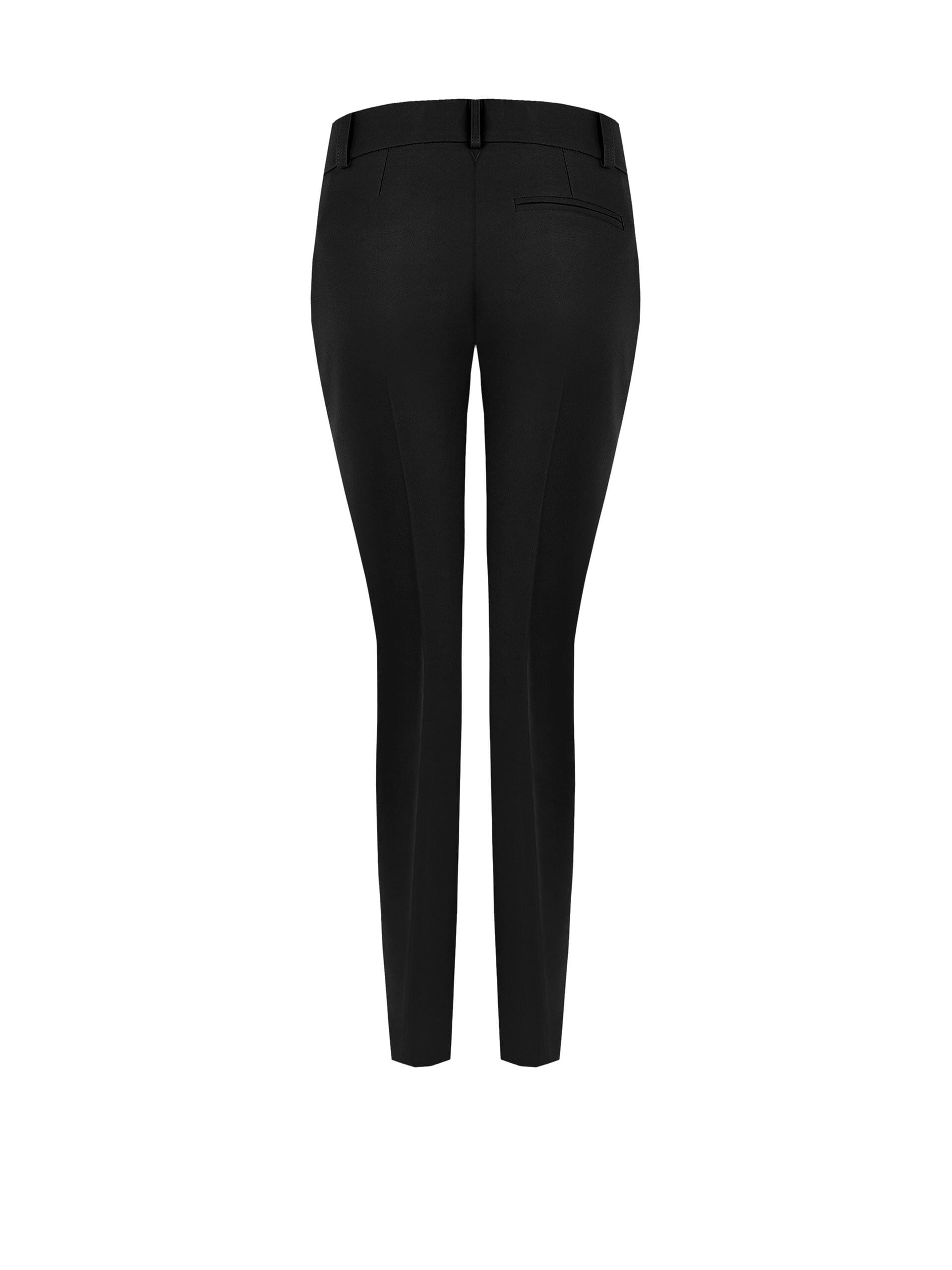 Pantaloni Dritti In Tessuto Tecnico Con Bottone Logo Rinascimento