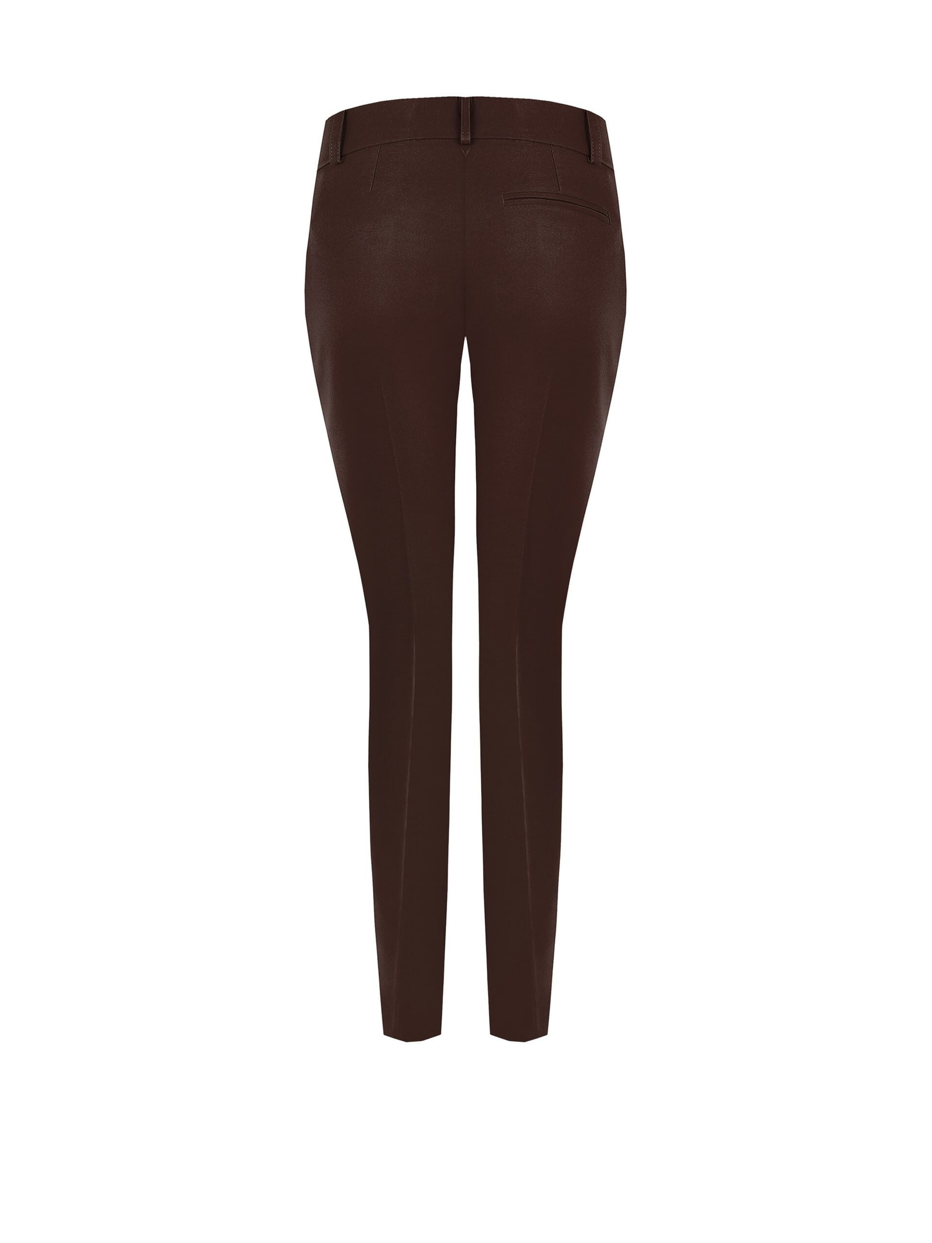 Pantaloni Dritti In Tessuto Tecnico Con Bottone Logo Rinascimento
