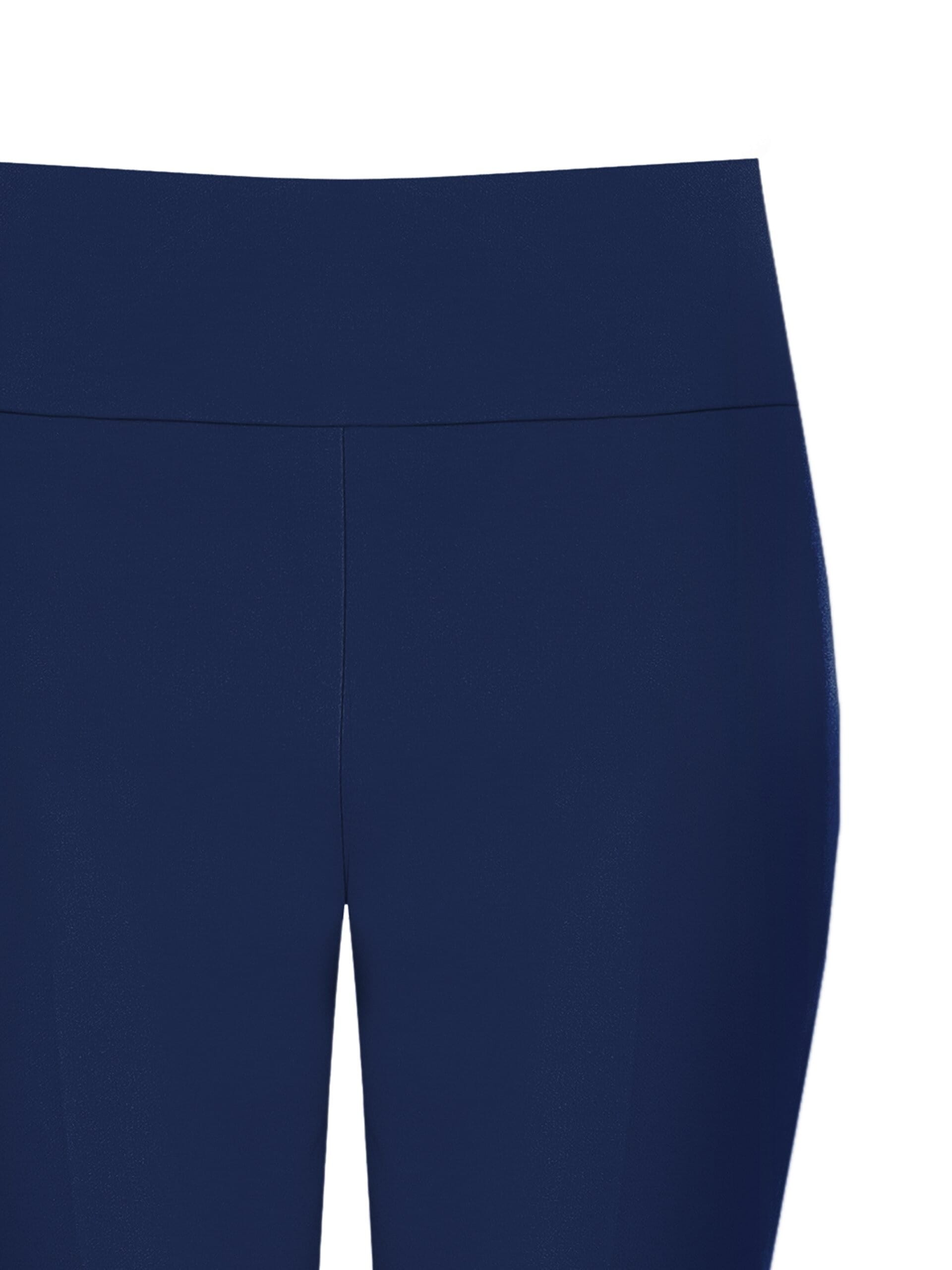 Pantaloni A Zampa In Tessuto Tecnico Con Fascia In Vita Rinascimento