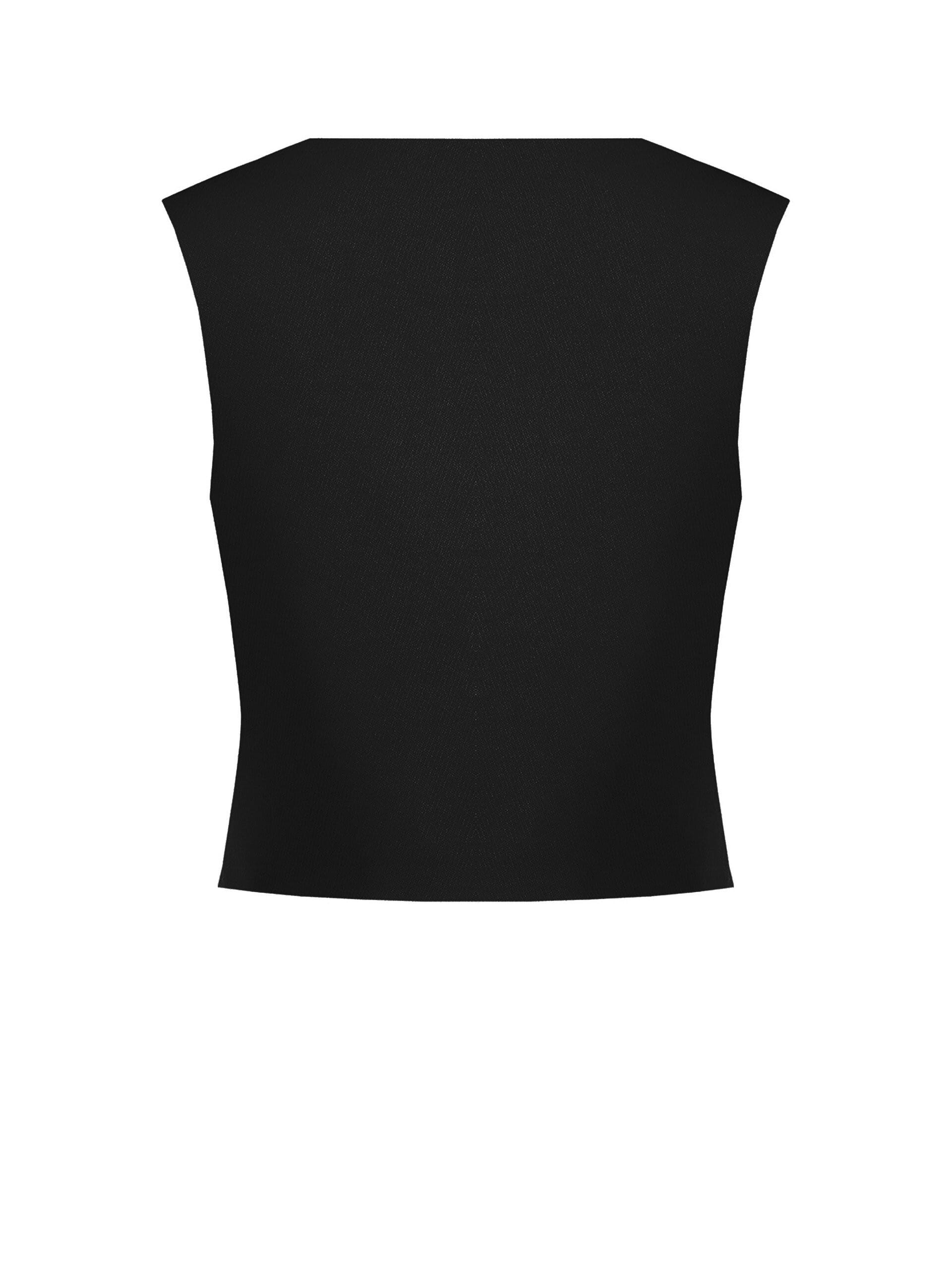 Cadi Fabric Waistcoat with Tone-on-Tone Metal Buttons – Rinascimento