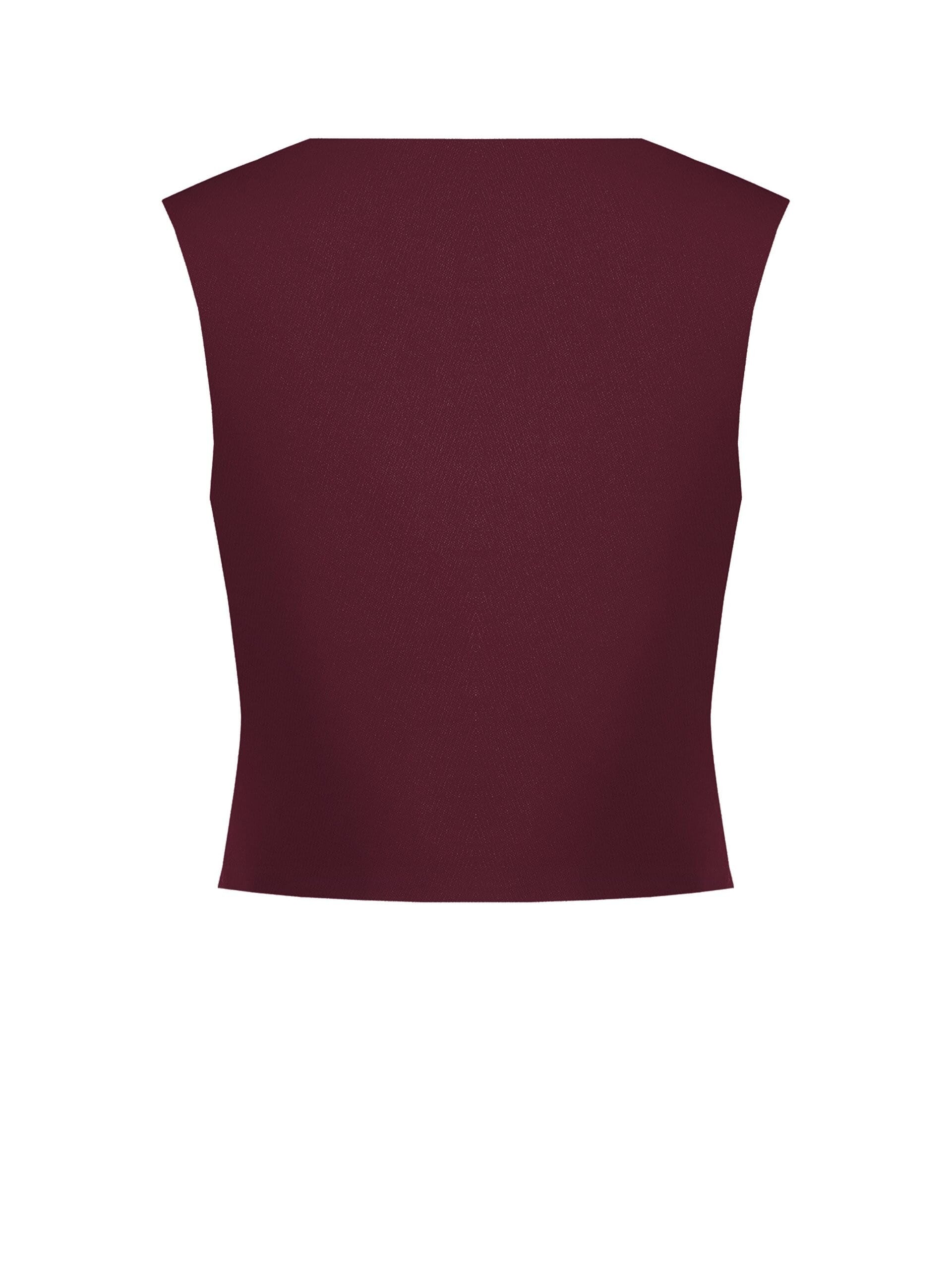 Cadi Fabric Waistcoat with Tone-on-Tone Metal Buttons – Rinascimento