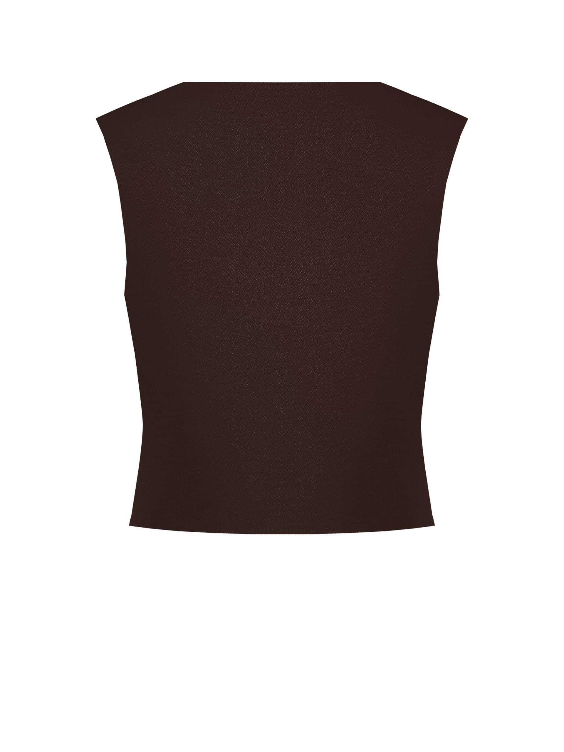 Cadi Fabric Waistcoat with Tone-on-Tone Metal Buttons – Rinascimento