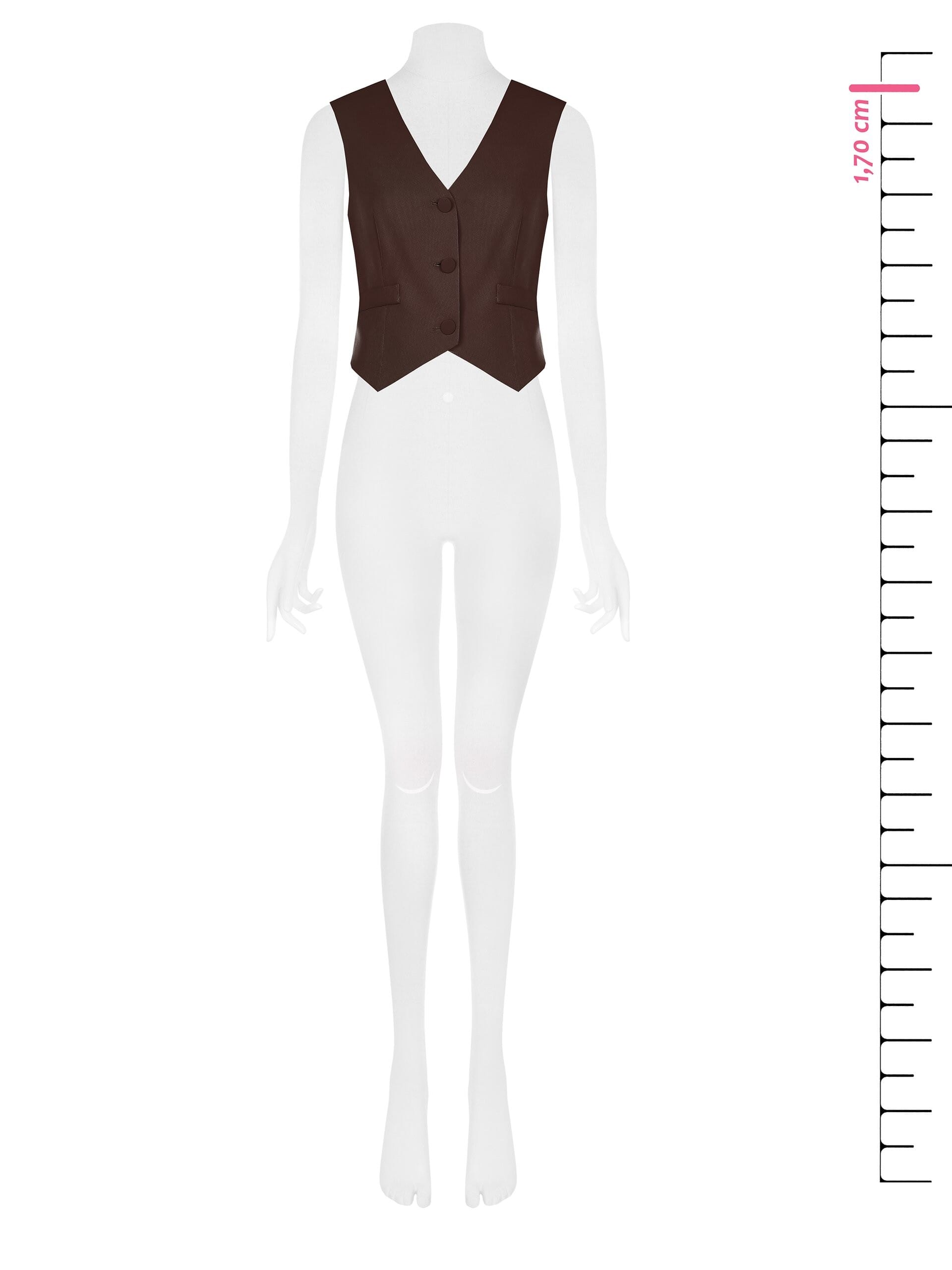 Cadi Fabric Waistcoat with Tone-on-Tone Metal Buttons – Rinascimento