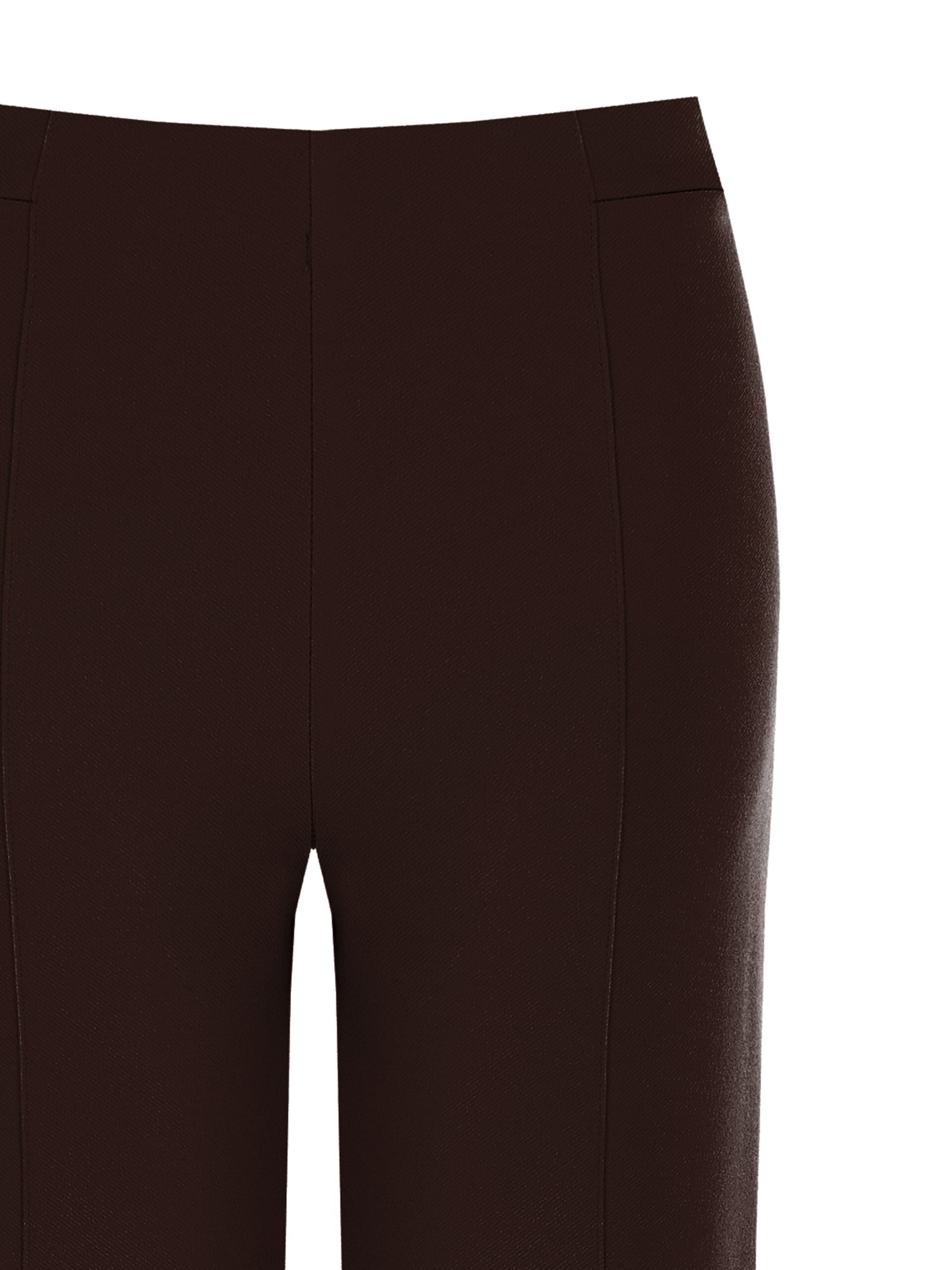 Pantalon palazzo en crêpe scuba à taille élastiquée « Rinascimento »