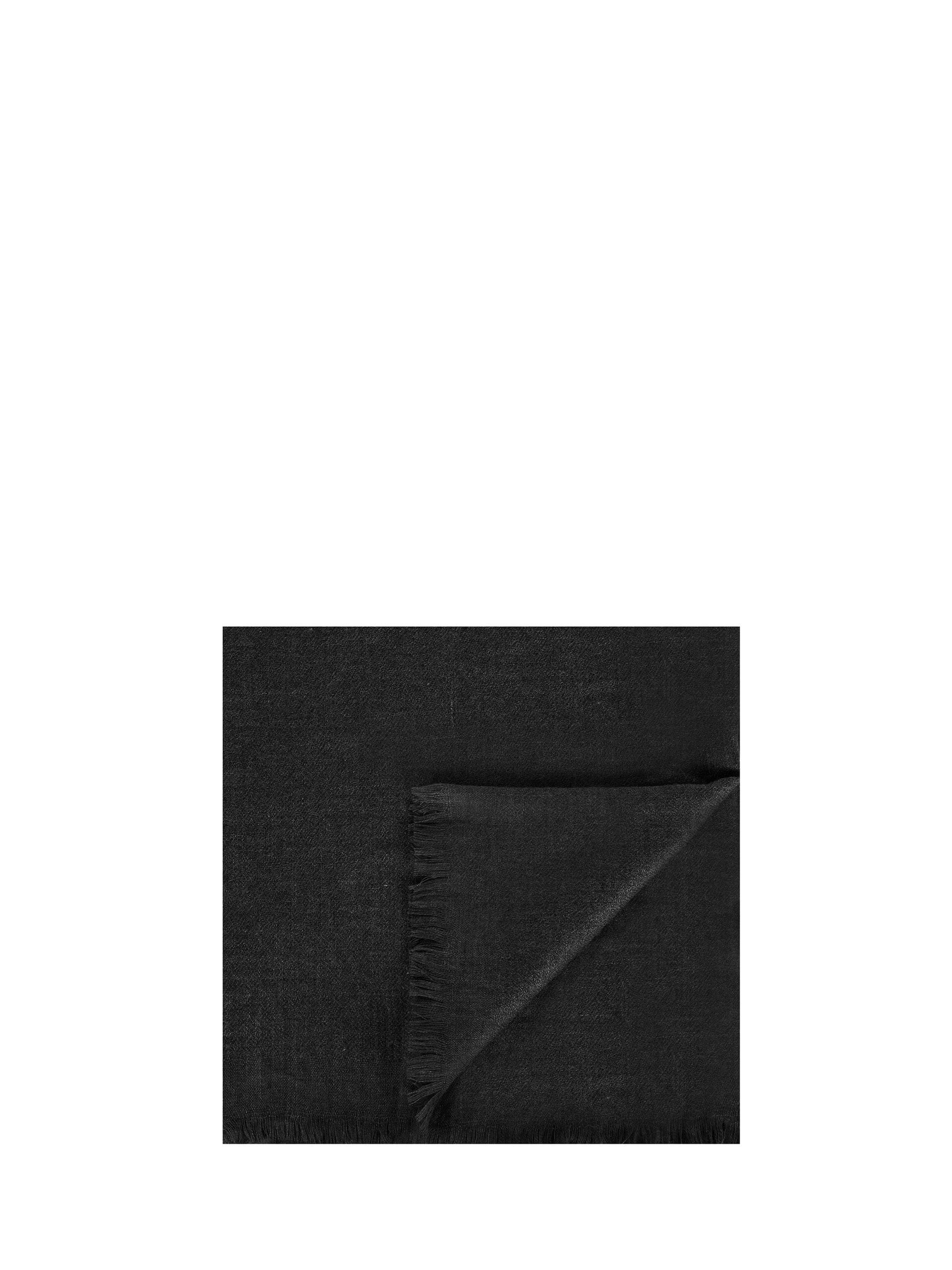 Rinascimento Viscose-Blend Scarf with Fringed Hem