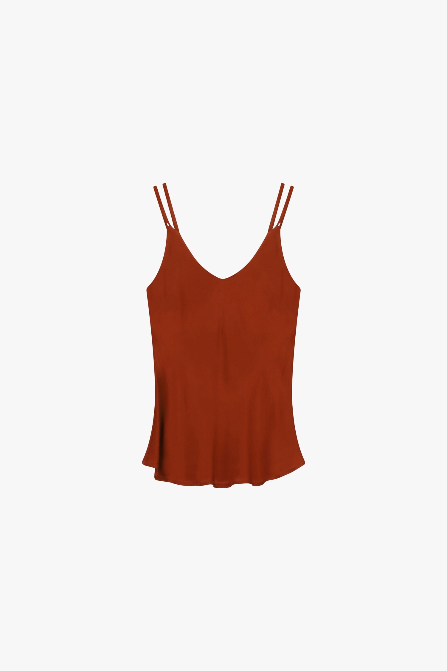 Top Spalline Doppie E Scollo A V Leggero Dixie
