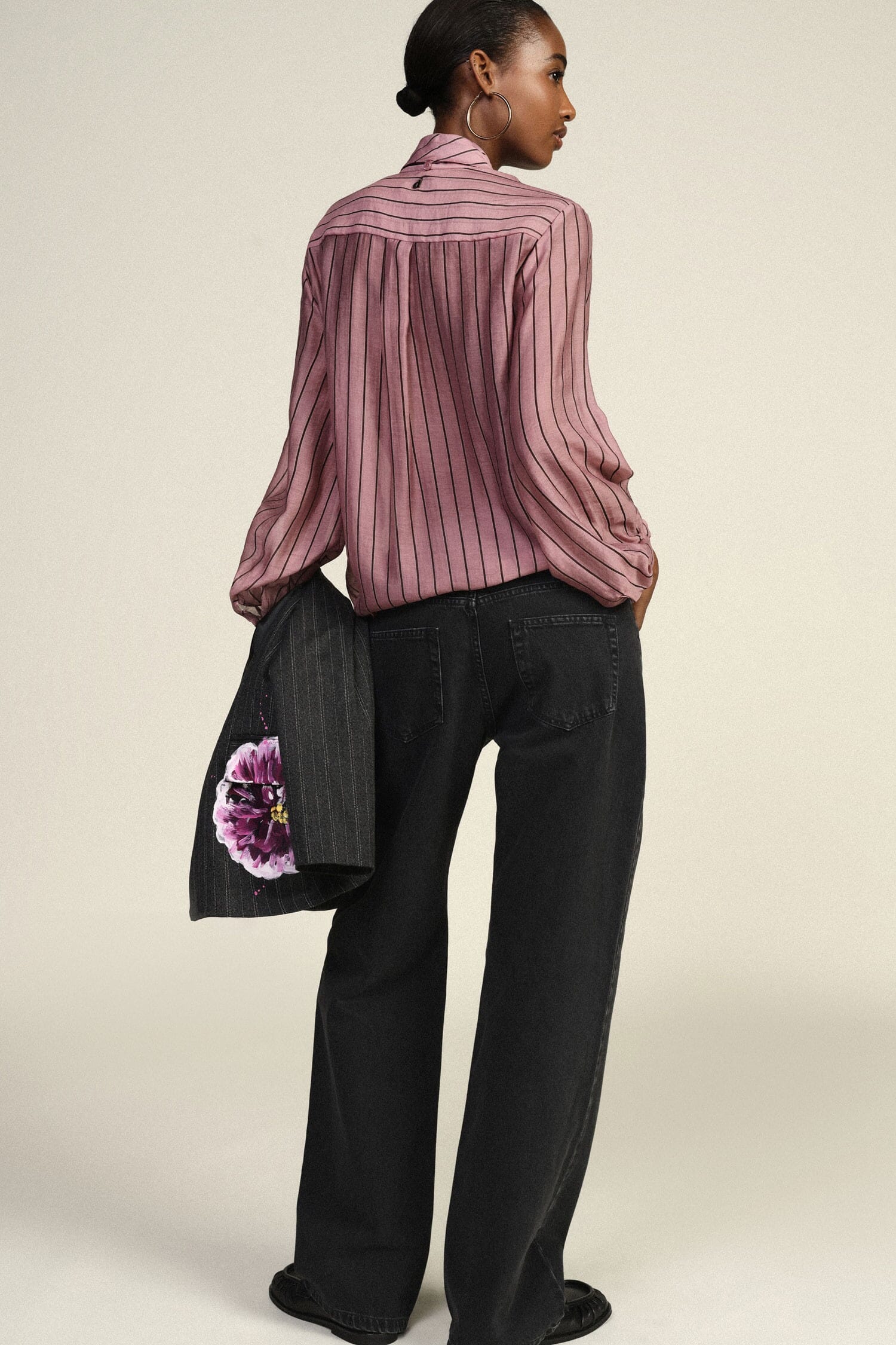 Jeans A Gamba Ampia Con Cinque Tasche Dixie