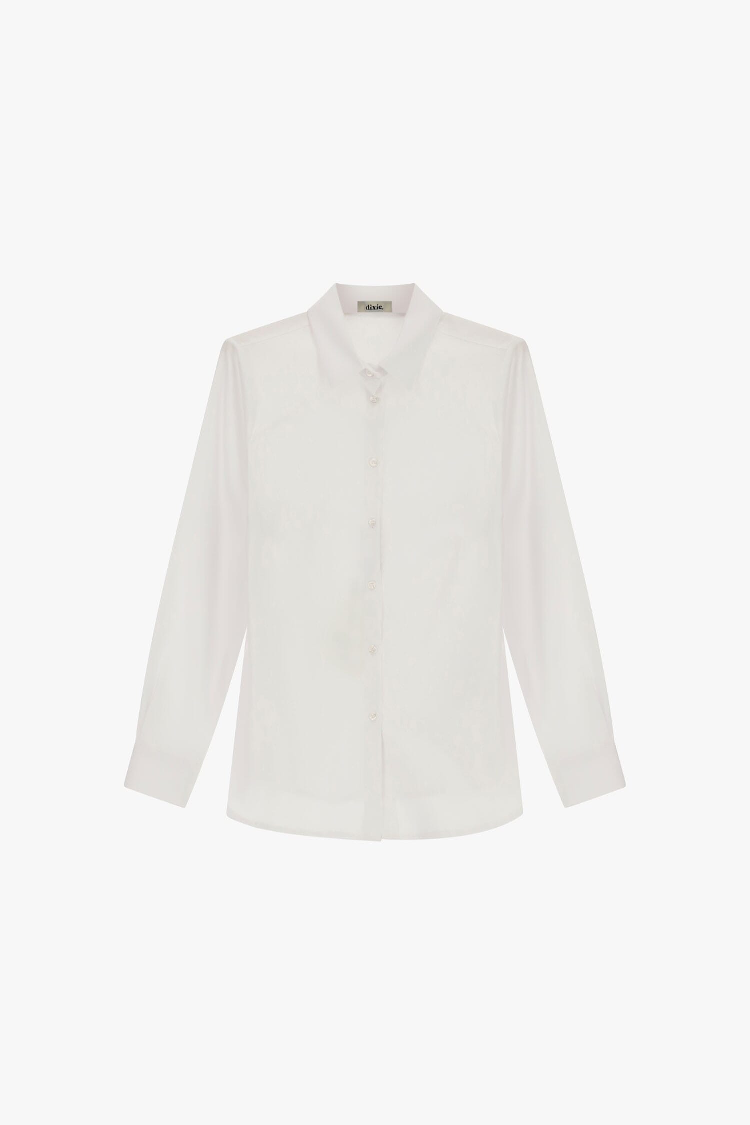 Camicia Classica Con Maniche Lunghe E Abbottonatura Frontale Dixie