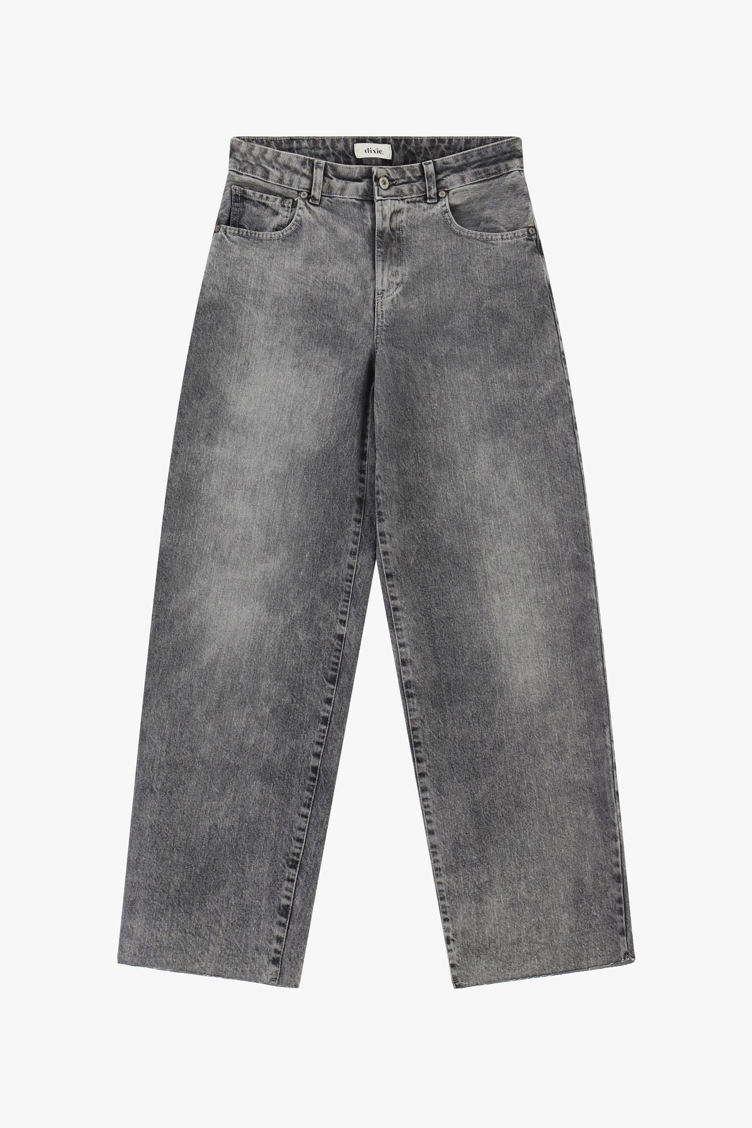 Jeans A Gamba Ampia Con Lavaggio Effetto Vintage Dixie