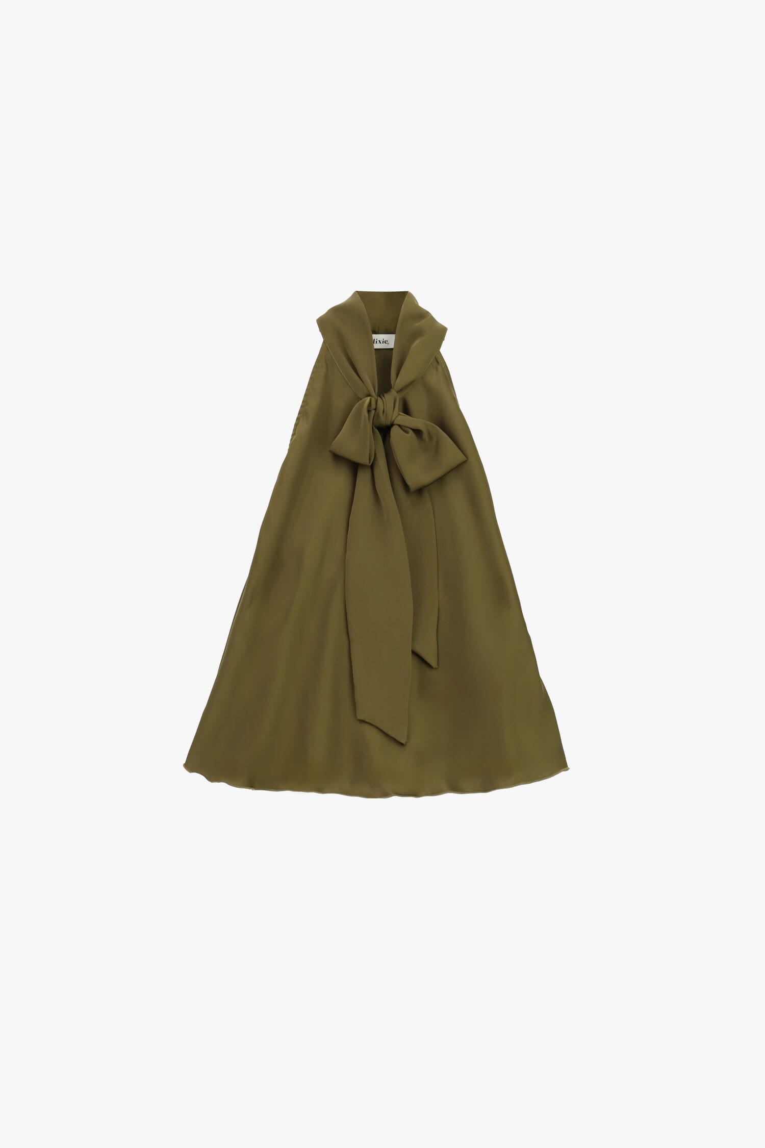 Dixie Loose-Fitting Sleeveless Top with Central Bow