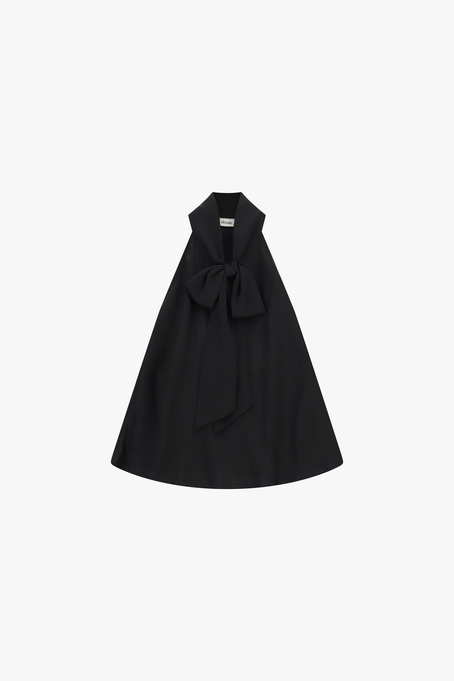Dixie Loose-Fitting Sleeveless Top with Central Bow