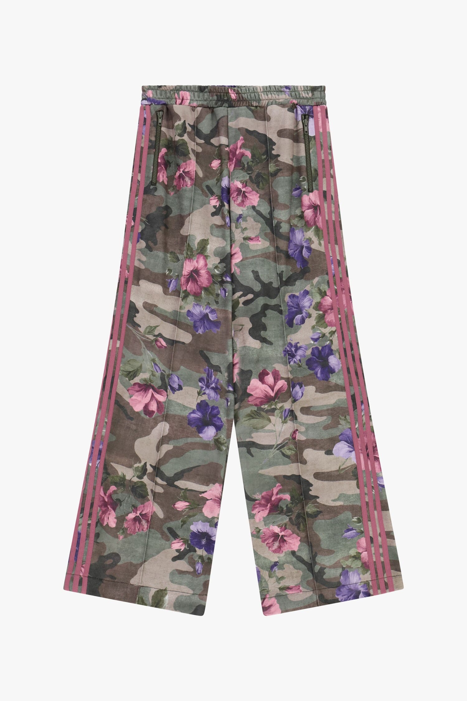 Dixie Floral and Camouflage Print Palazzo Trousers
