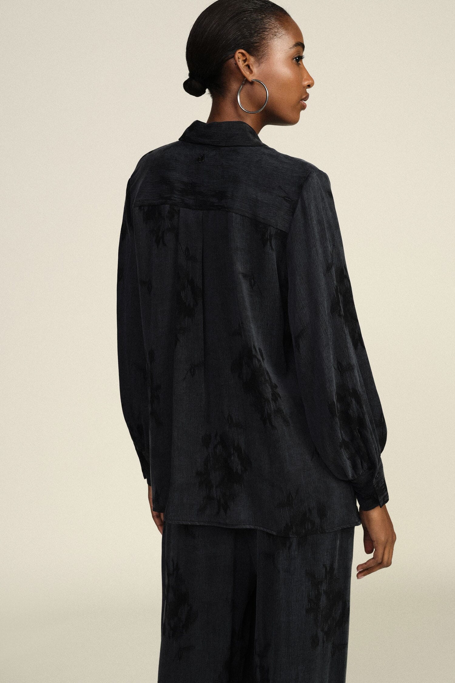 Dixie Floral-Print Long-Sleeved Shirt