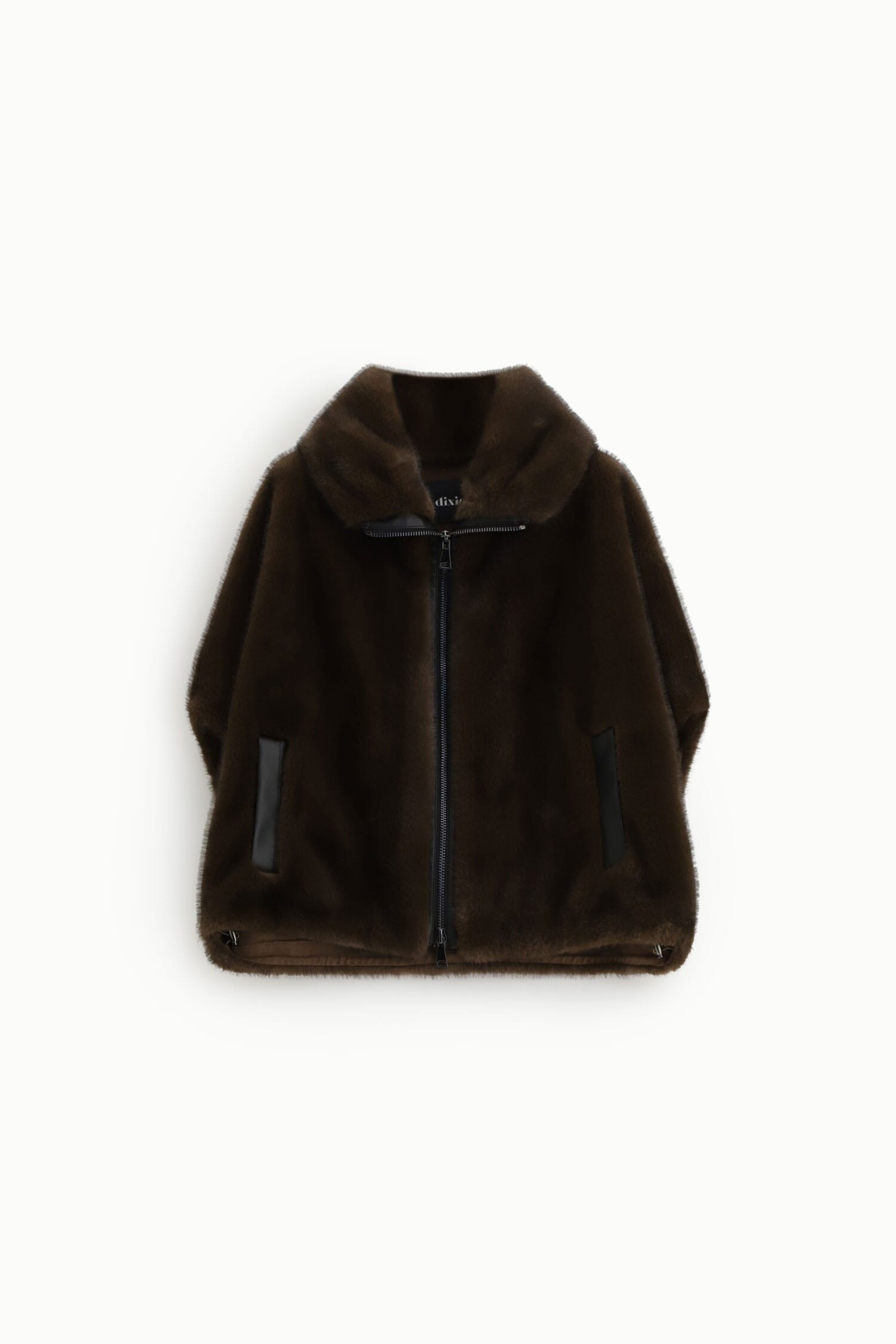 Dixie Short Coat with Zip and Inset Pockets