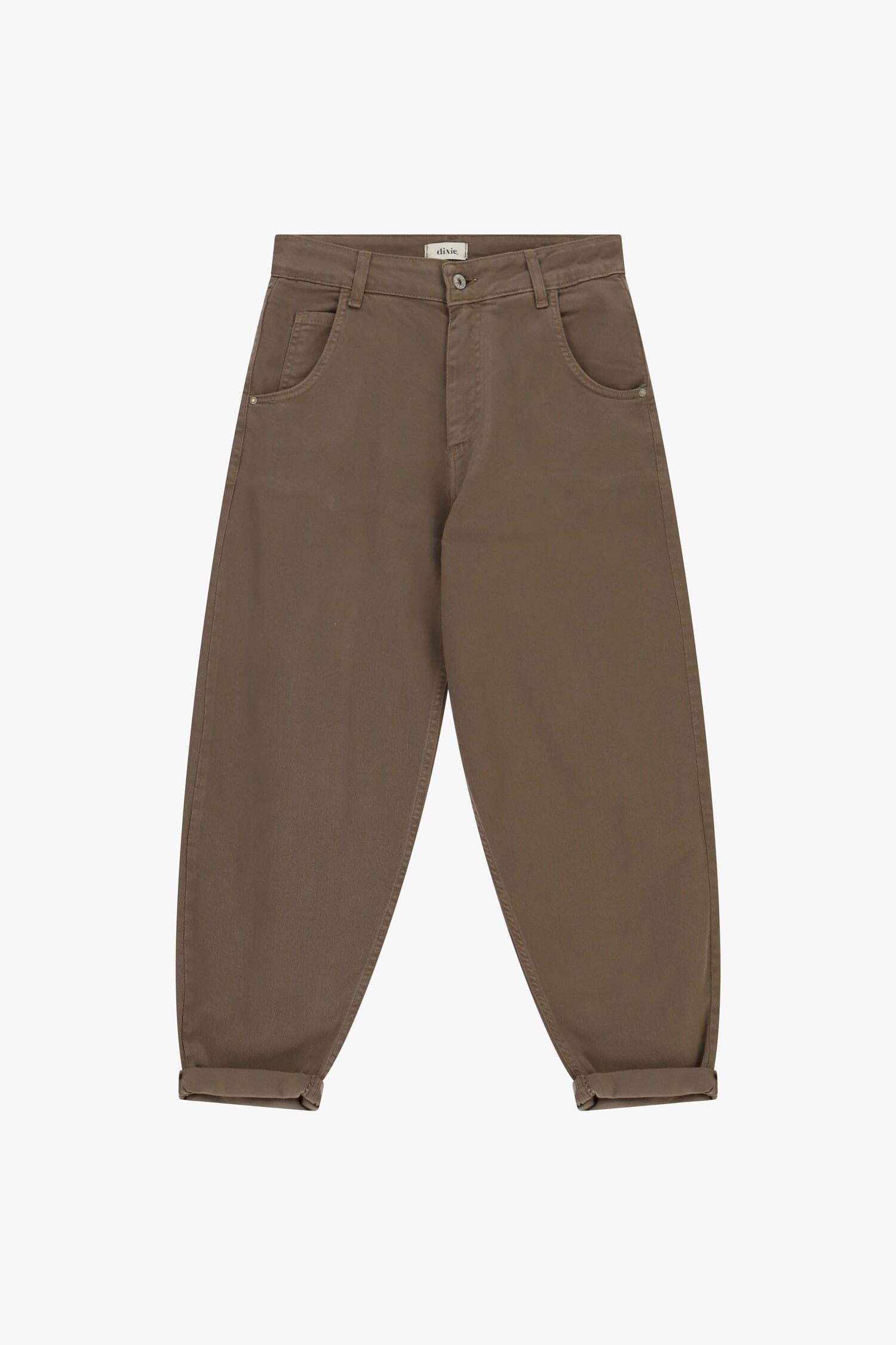 Pantalon chino à revers à la cheville Dixie
