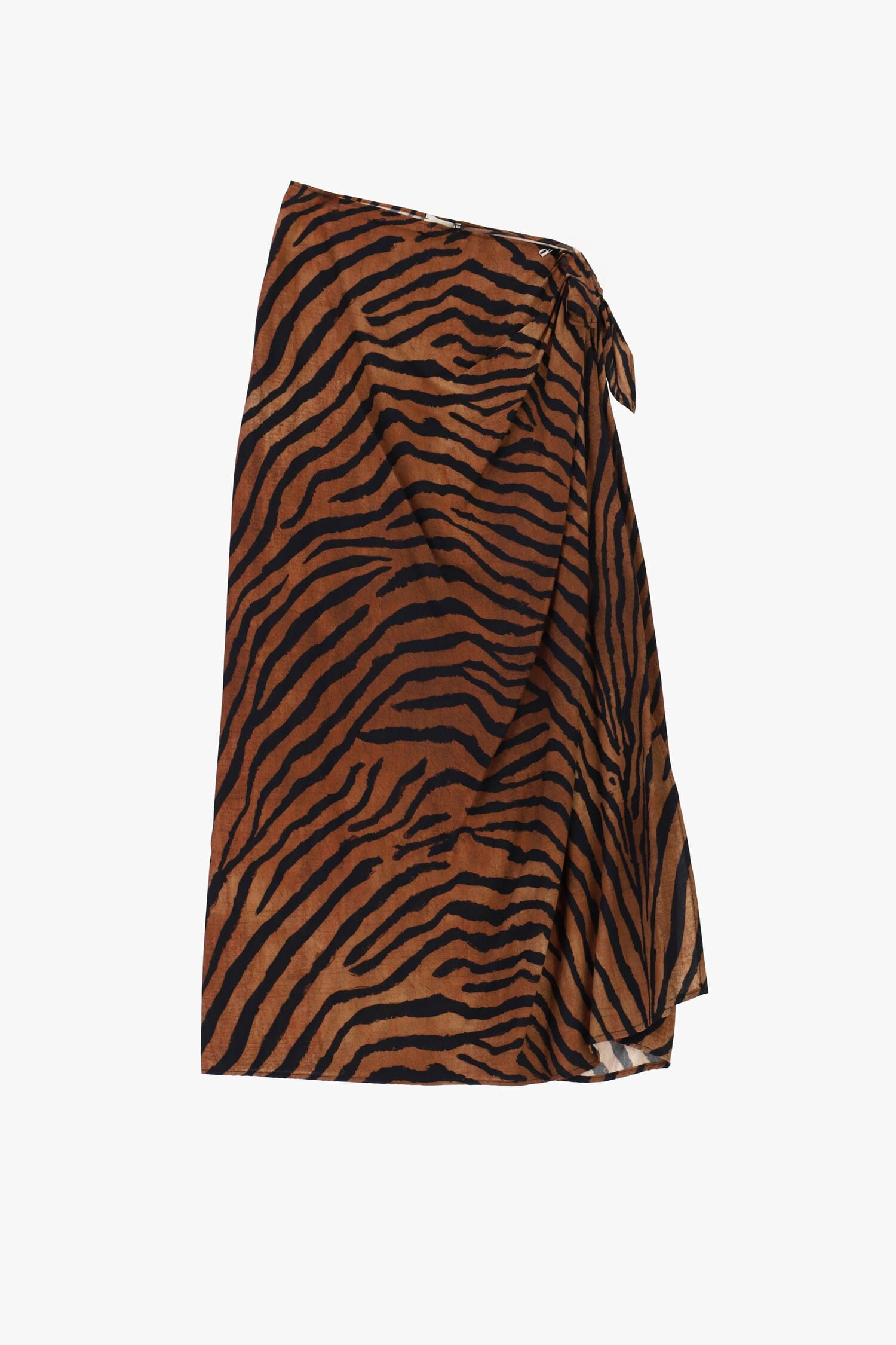 Gonna Midi Incrociata Fantasia Animalier Dixie