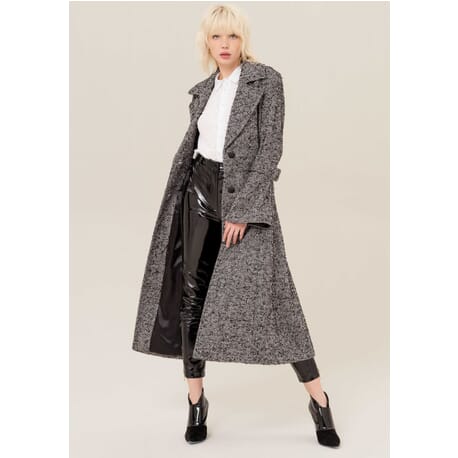 Coat With Bell Sleeves Fracomina