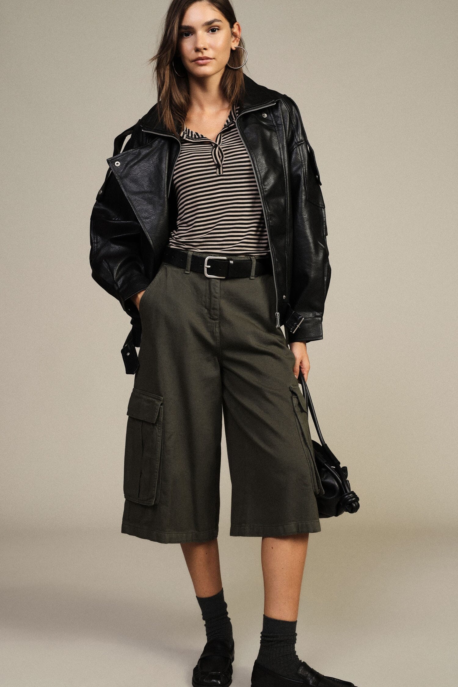Shorts A Caramella Con Tasche Laterali Ampie Dixie