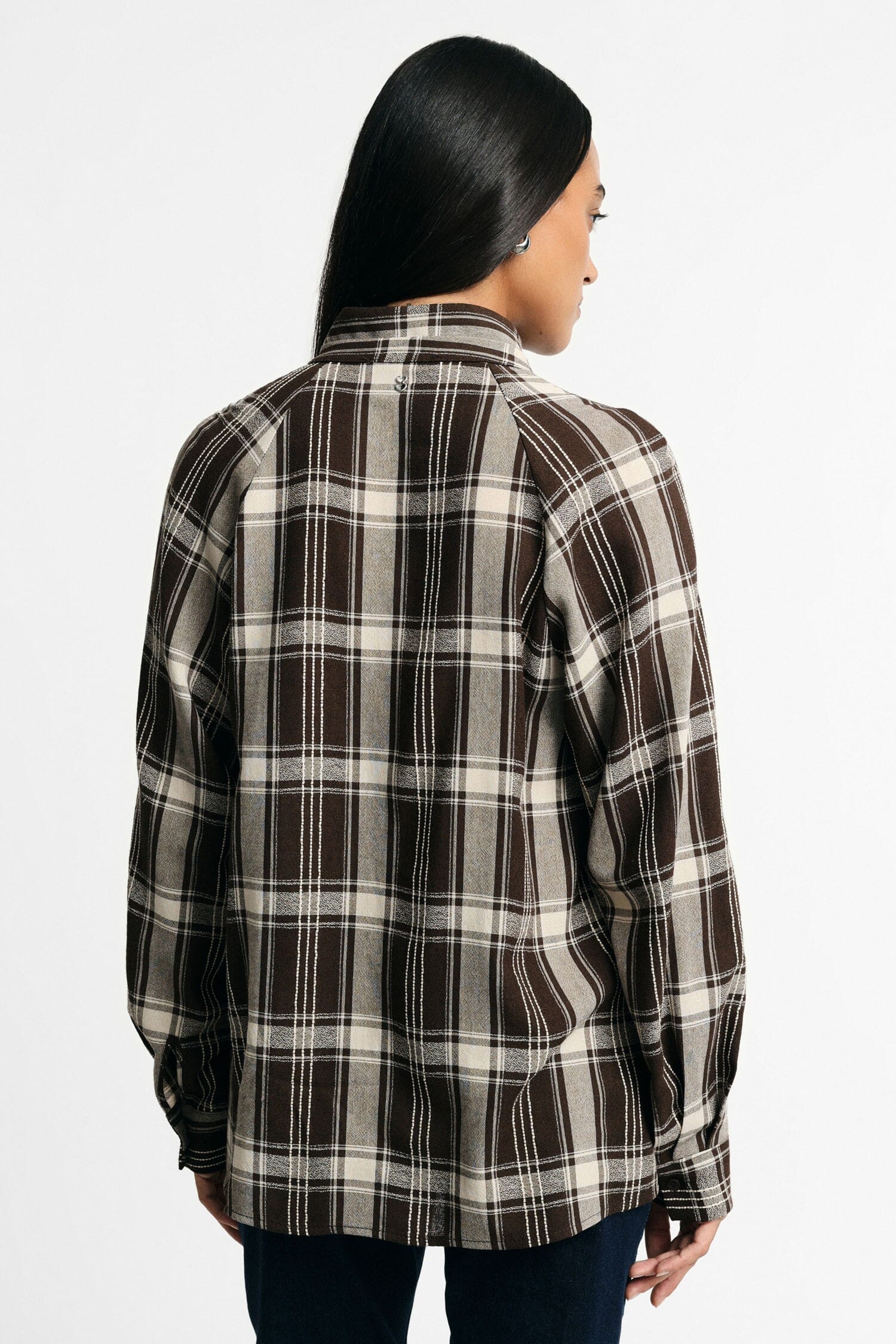 Camicia A Quadri Con Maniche Lunghe E Collo Classico Please