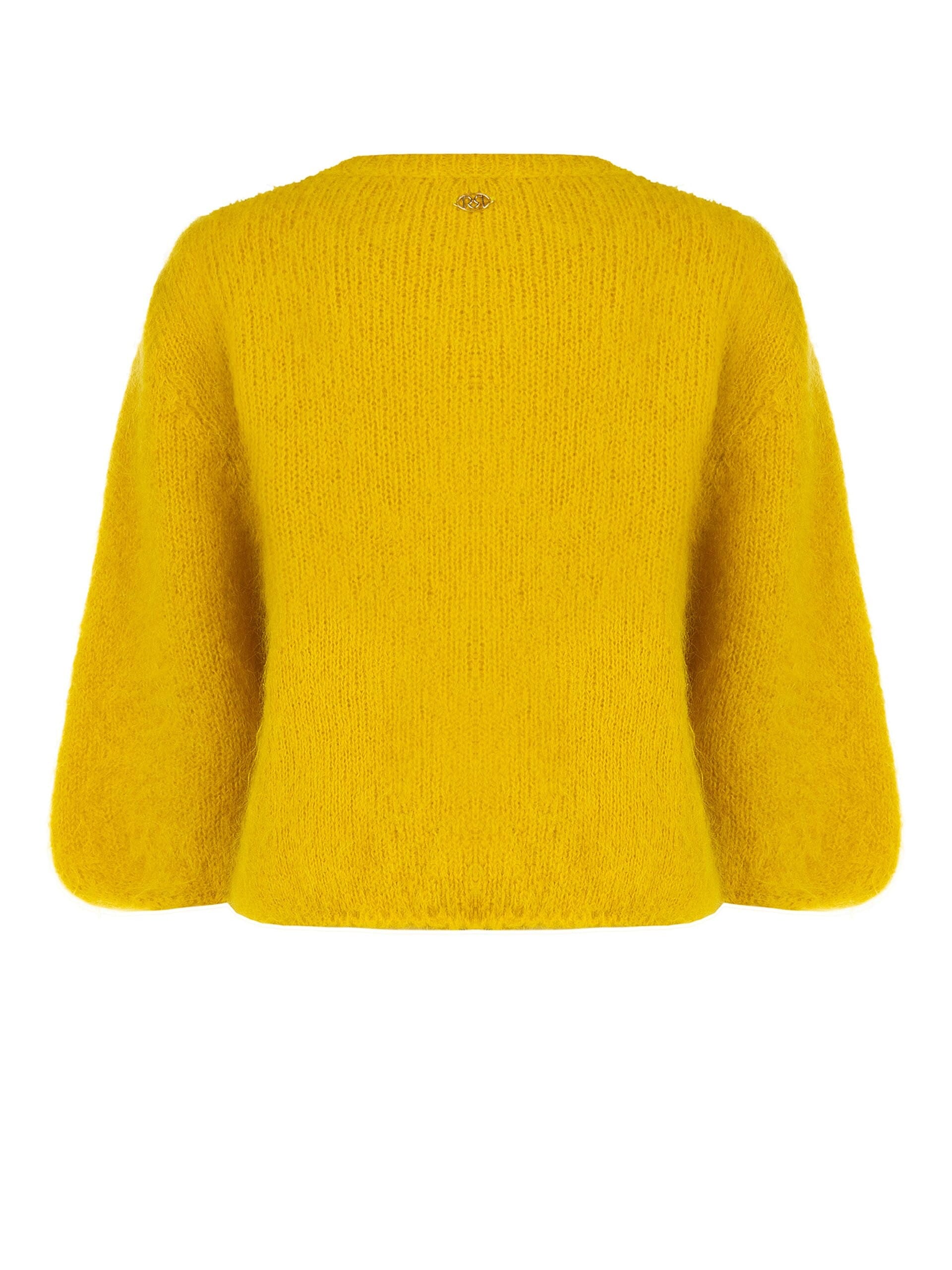 Maglione Over In Misto Mohair Con Maniche A 3/4 Rinascimento