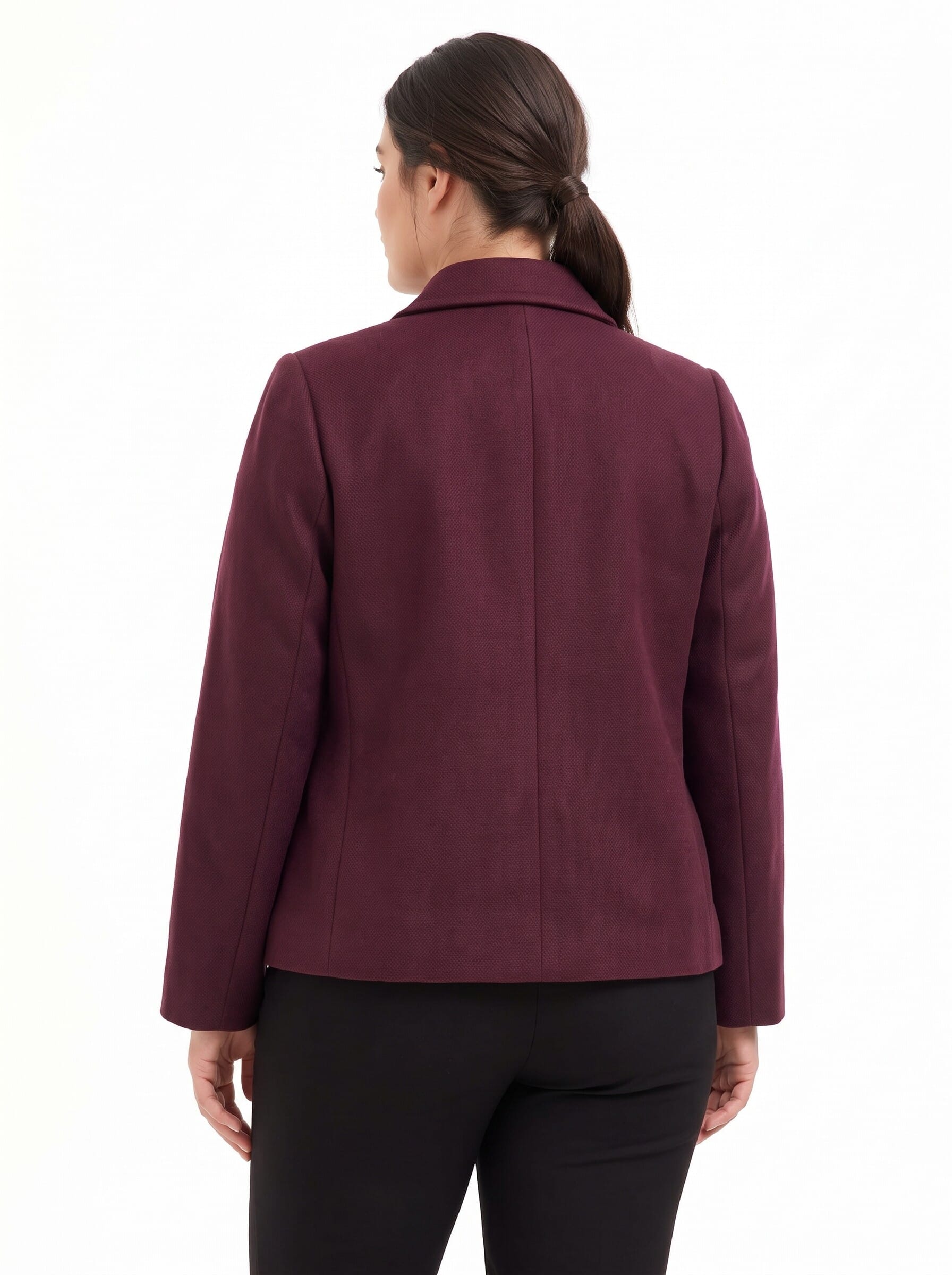 Cappotto Curvy Corto E Ampio In Panno Rinascimento Curvy
