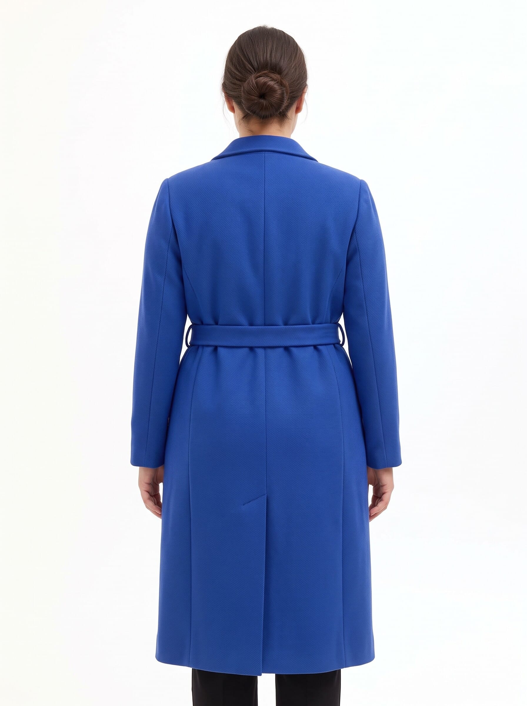 Cappotto Spolverino In Panno Con Cintura Coordinata Rinascimento Curvy