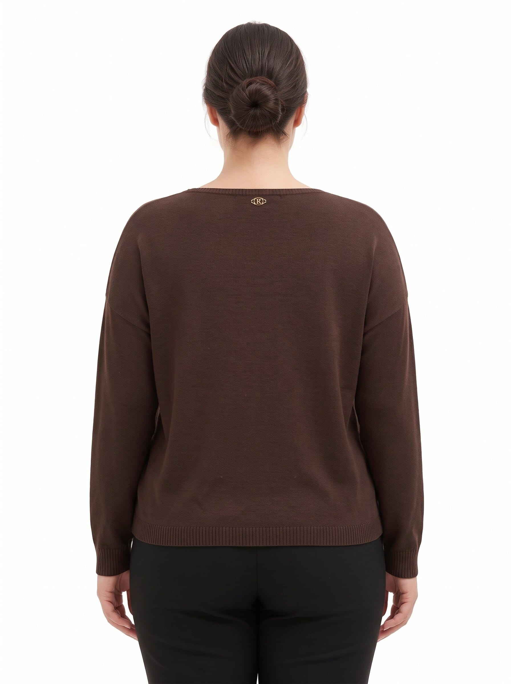 Maglione Curvy Ampio Con Scollo A Barchetta Rinascimento Curvy