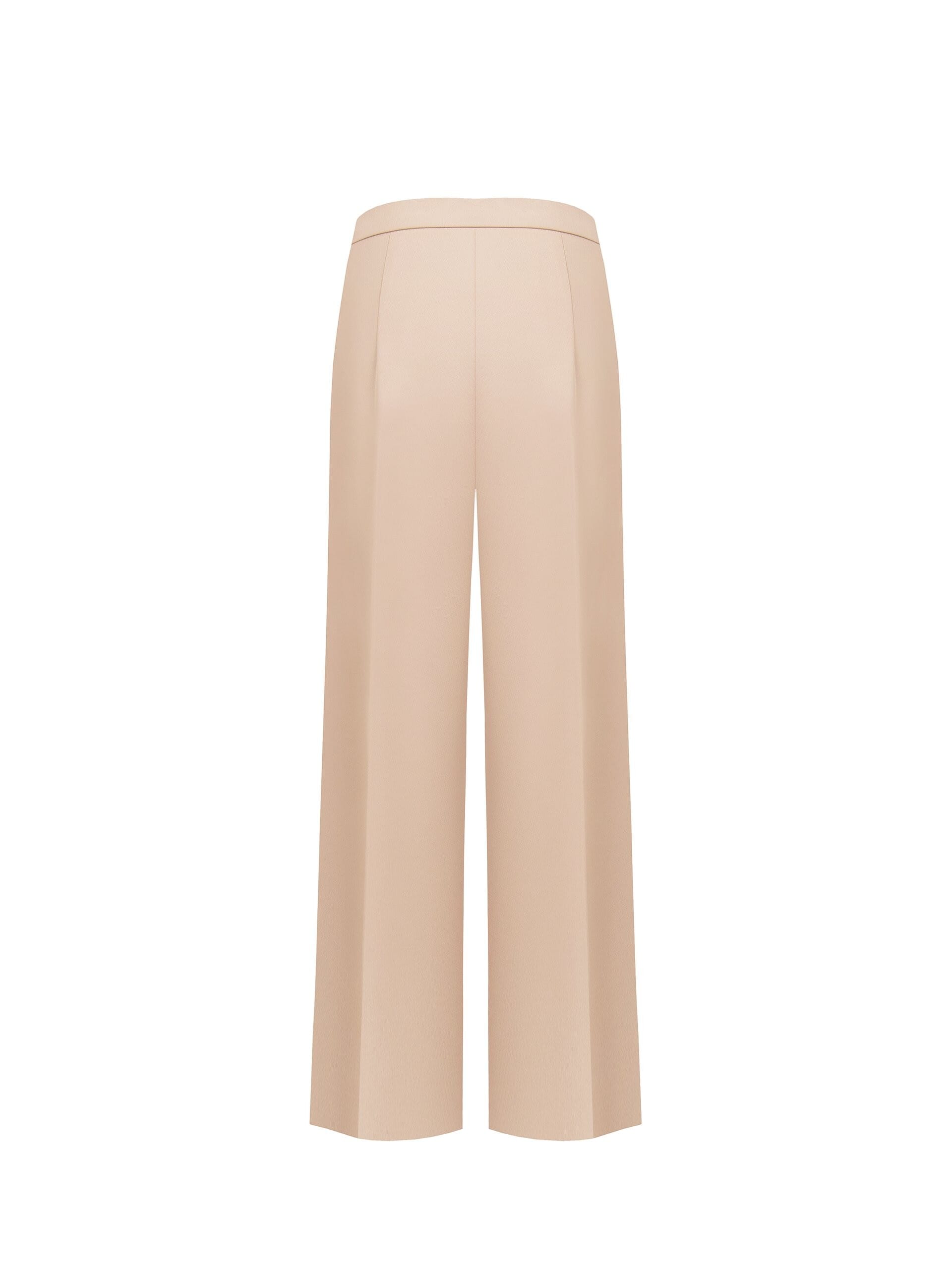Pantalon Palazzo en tissu Cadi sans poches, modèle Rinascimento