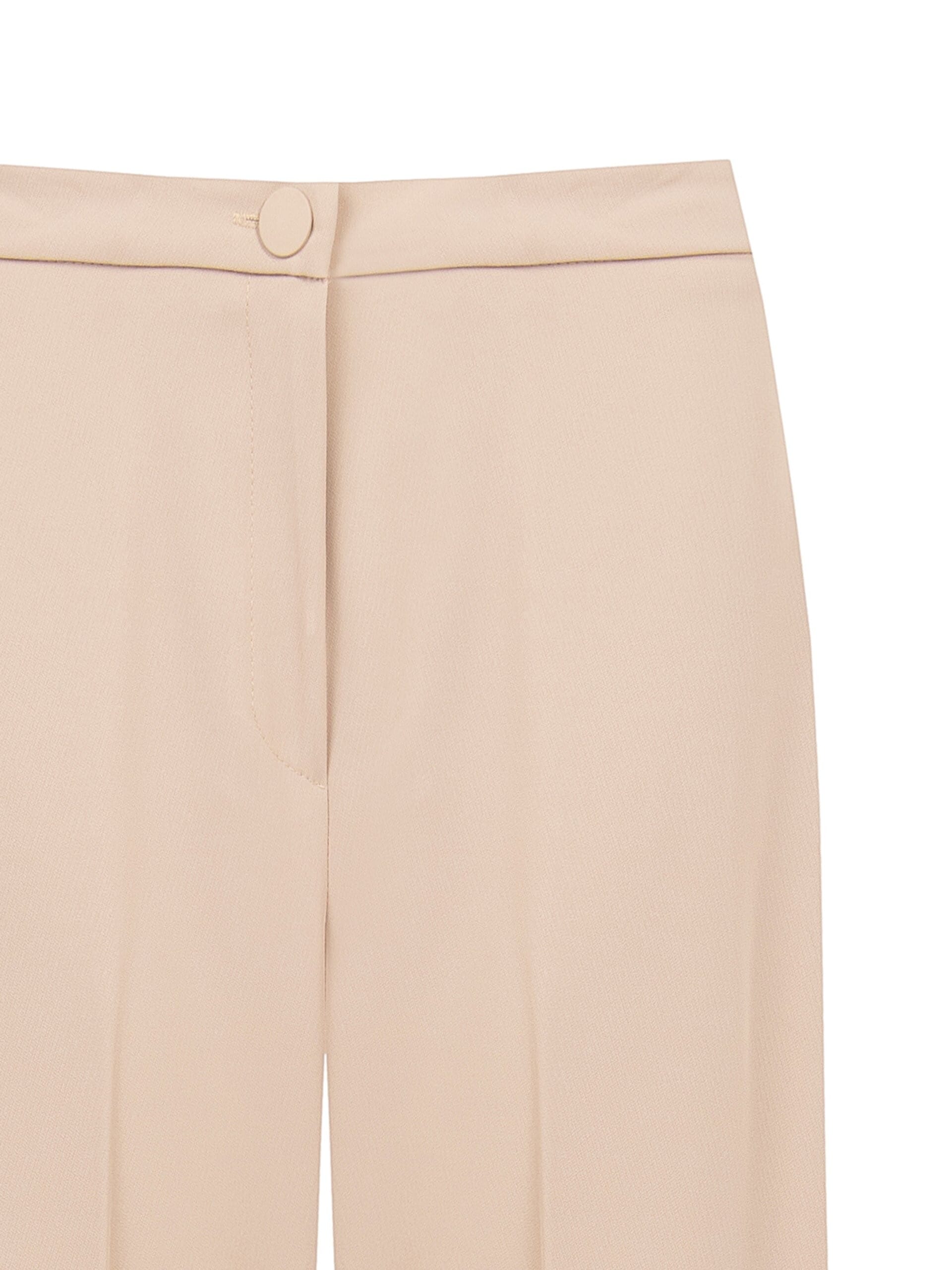 Pantalon Palazzo en tissu Cadi sans poches, modèle Rinascimento