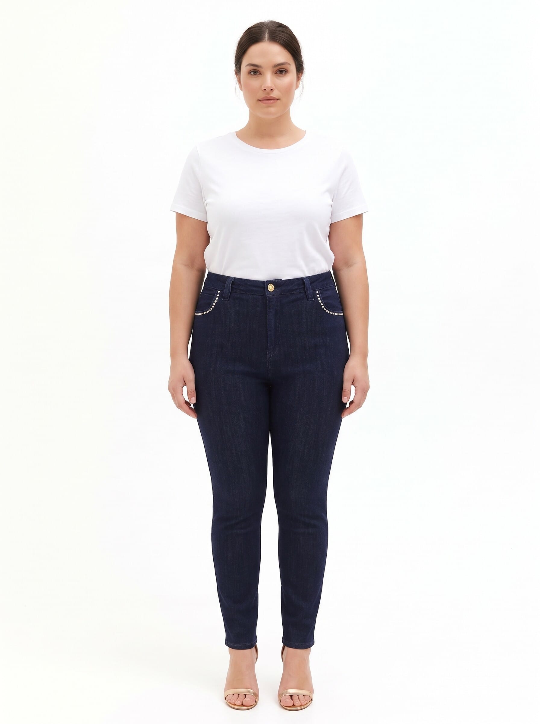 Rinascimento Curvy Stretch Skinny Jeans