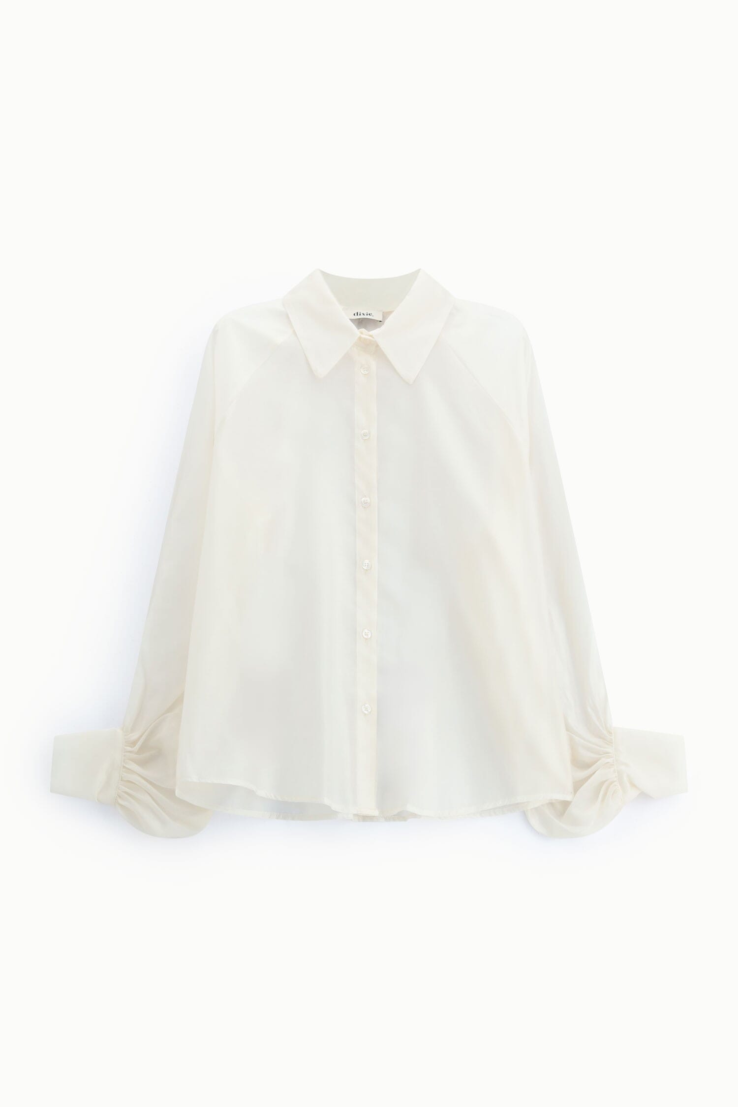Camicia Ampia Con Maniche Balloon Abbottonatura Frontale Dixie