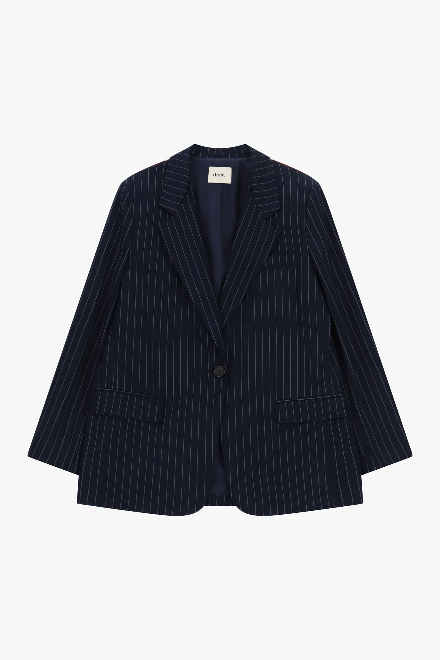 Blazer à rayures avec foulard bandana et franges Dixie