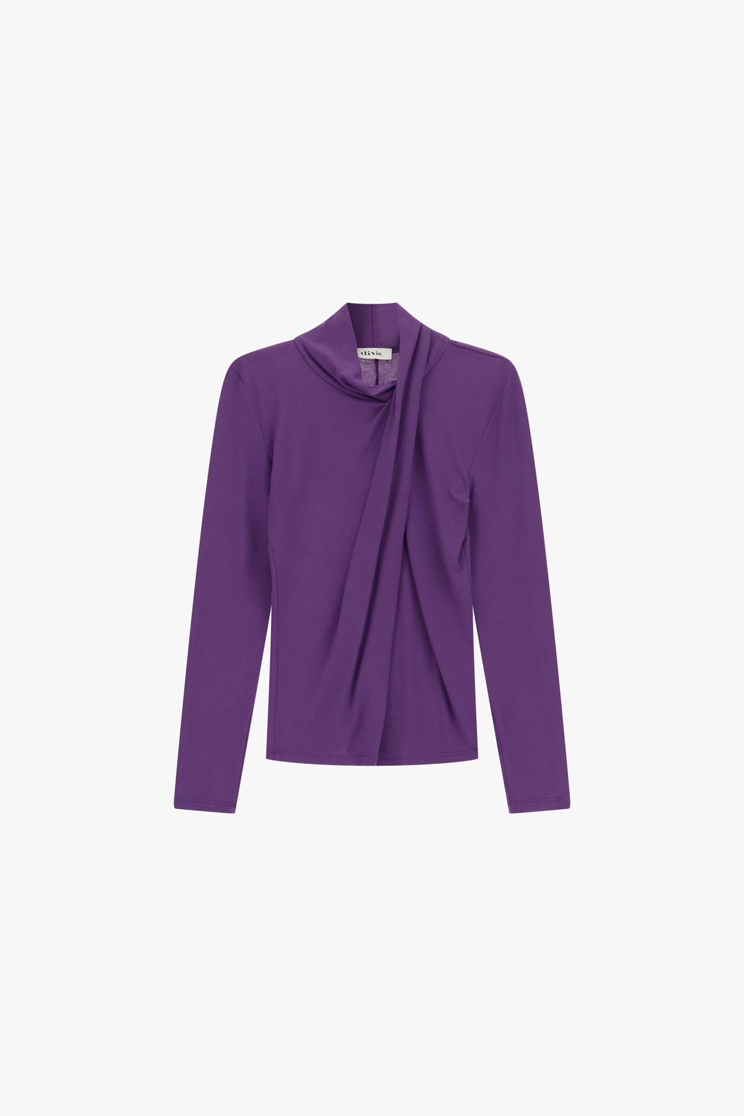 Maglione Drappeggiato Con Collo Morbido E Maniche Lunghe Dixie