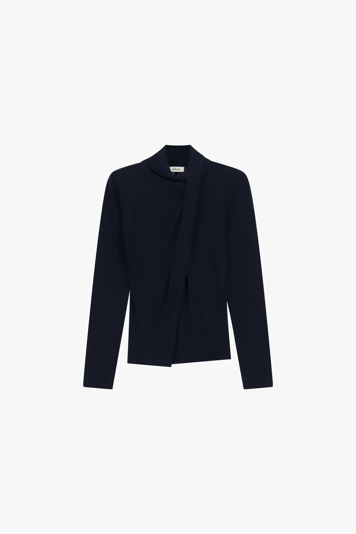 Maglione Drappeggiato Con Collo Morbido E Maniche Lunghe Dixie