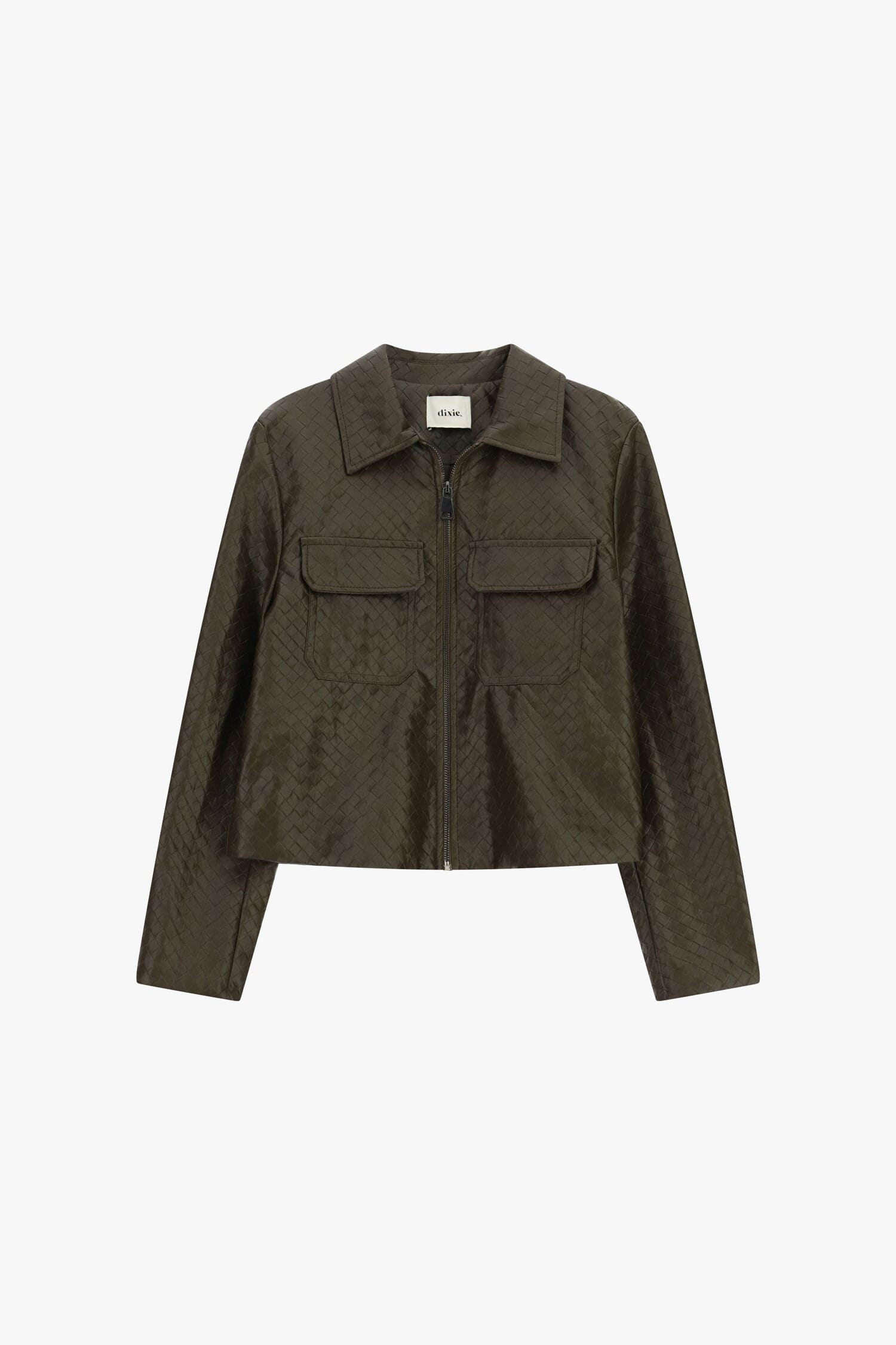 Veste-chemise courte à poches avant Dixie