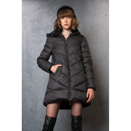 Quilted Down Jacket Sandro Ferrone
