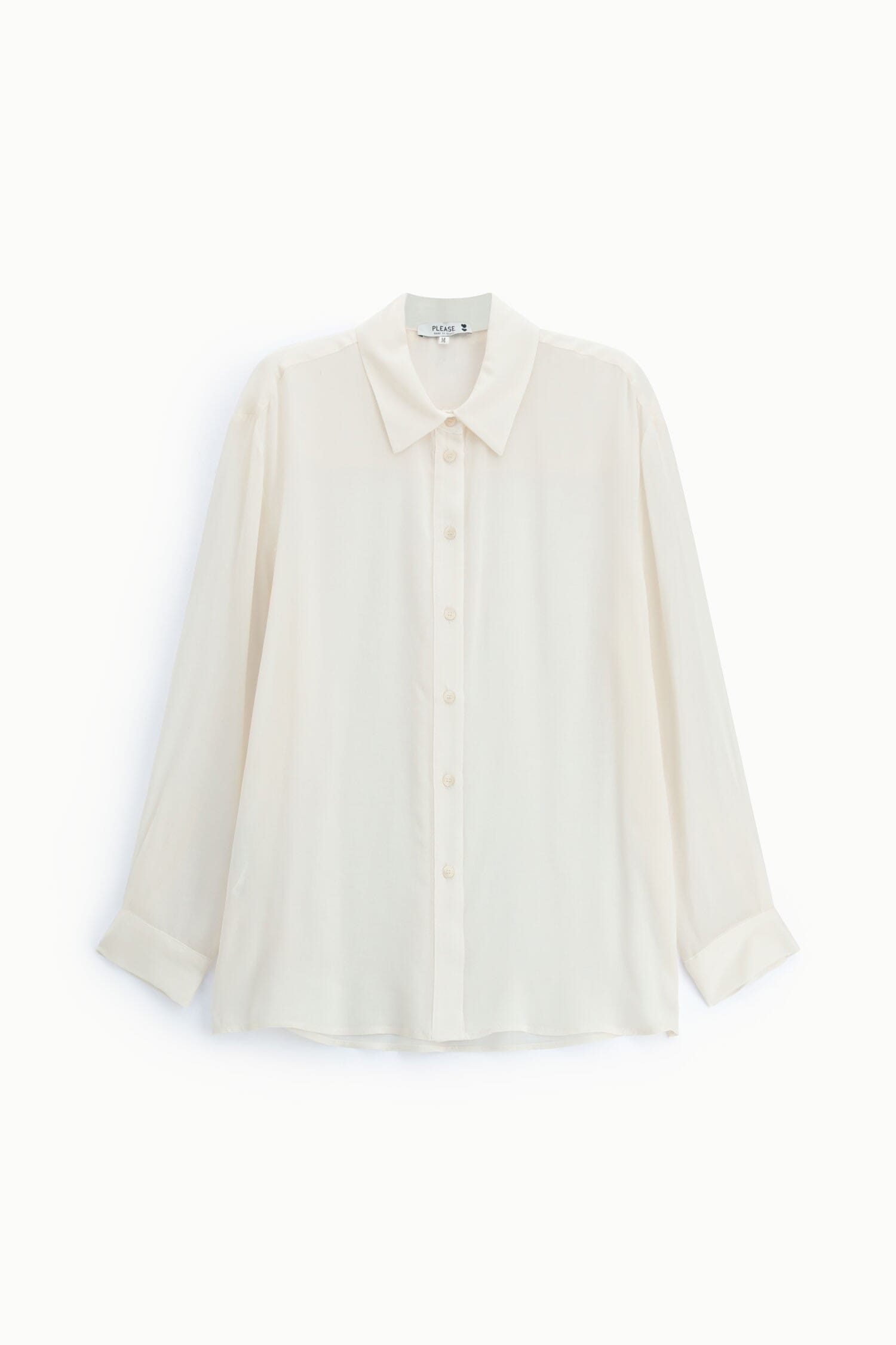 Camicia Taglio Regular Con Collo Classico Please