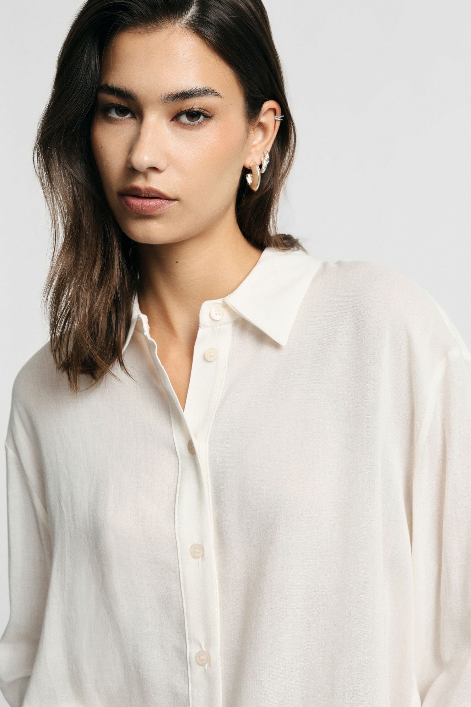 Camicia Taglio Regular Con Collo Classico Please
