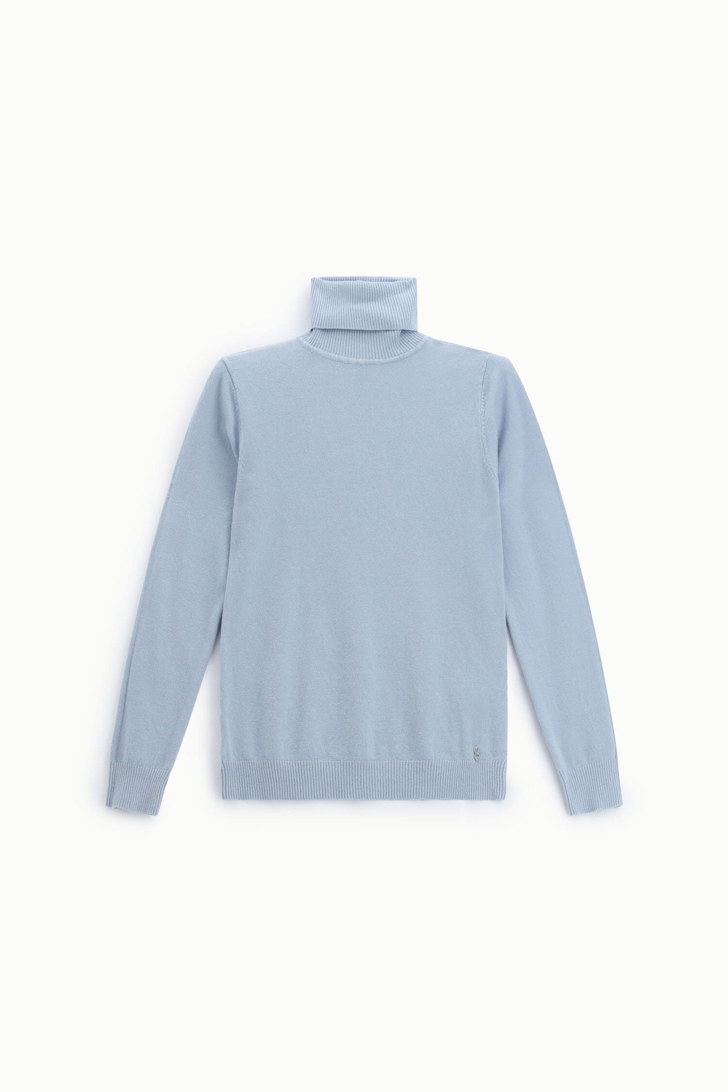 Maglione Dolcevita A Maniche Lunghe Tinta Unita Please