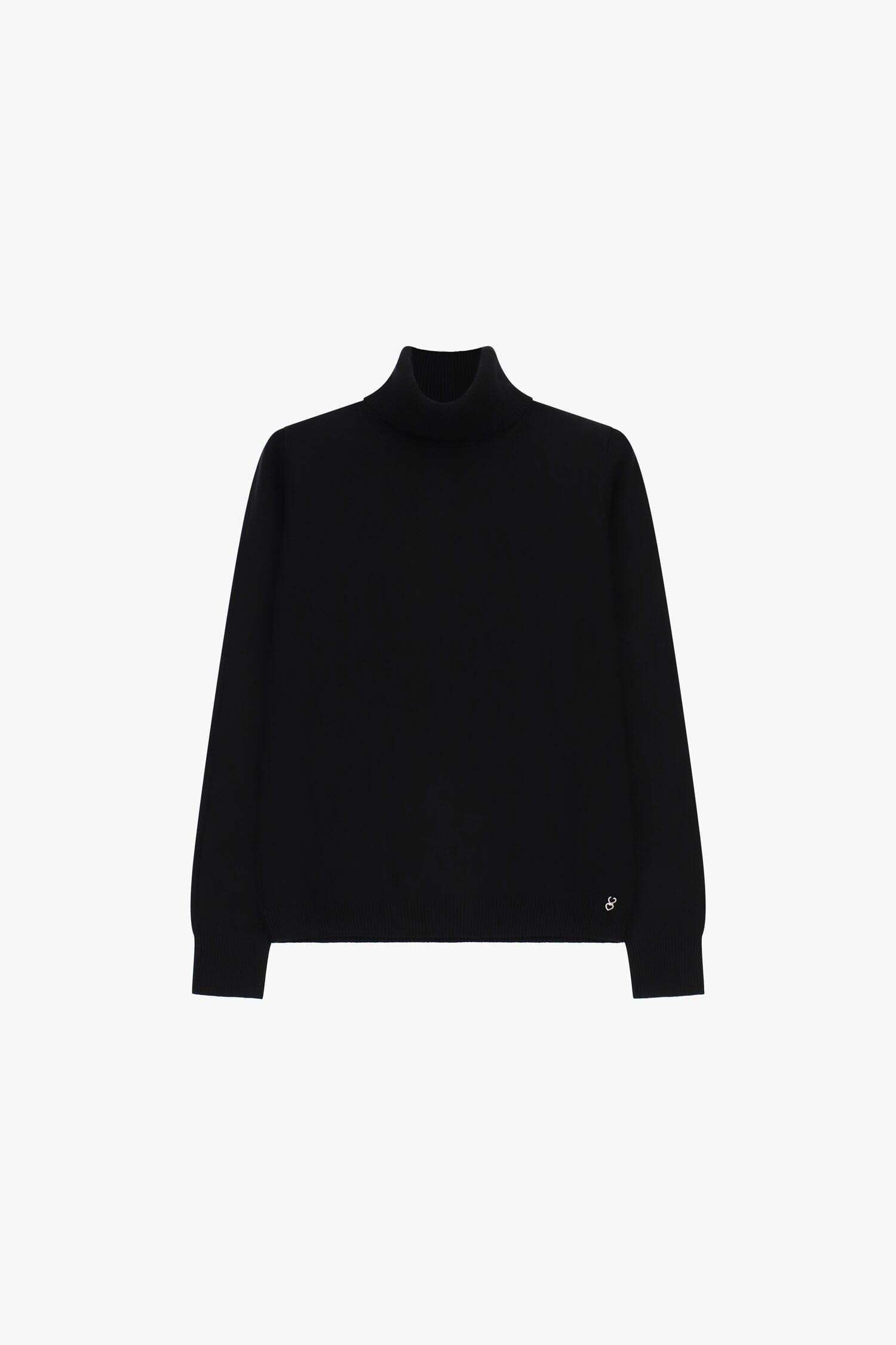 Maglione Dolcevita A Maniche Lunghe Tinta Unita Please