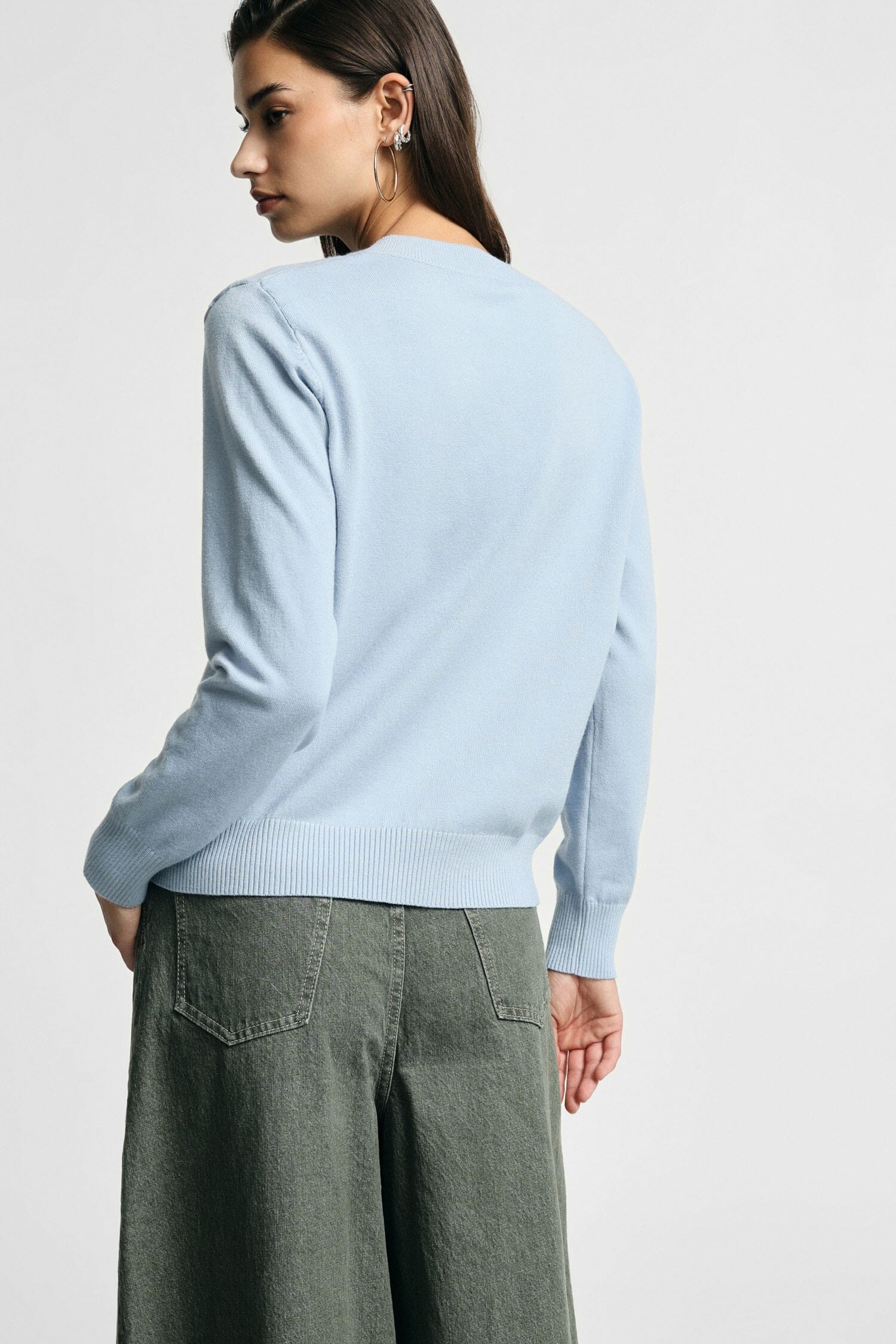 Maglione Pullover Scollo V Vestibilità Regular Please