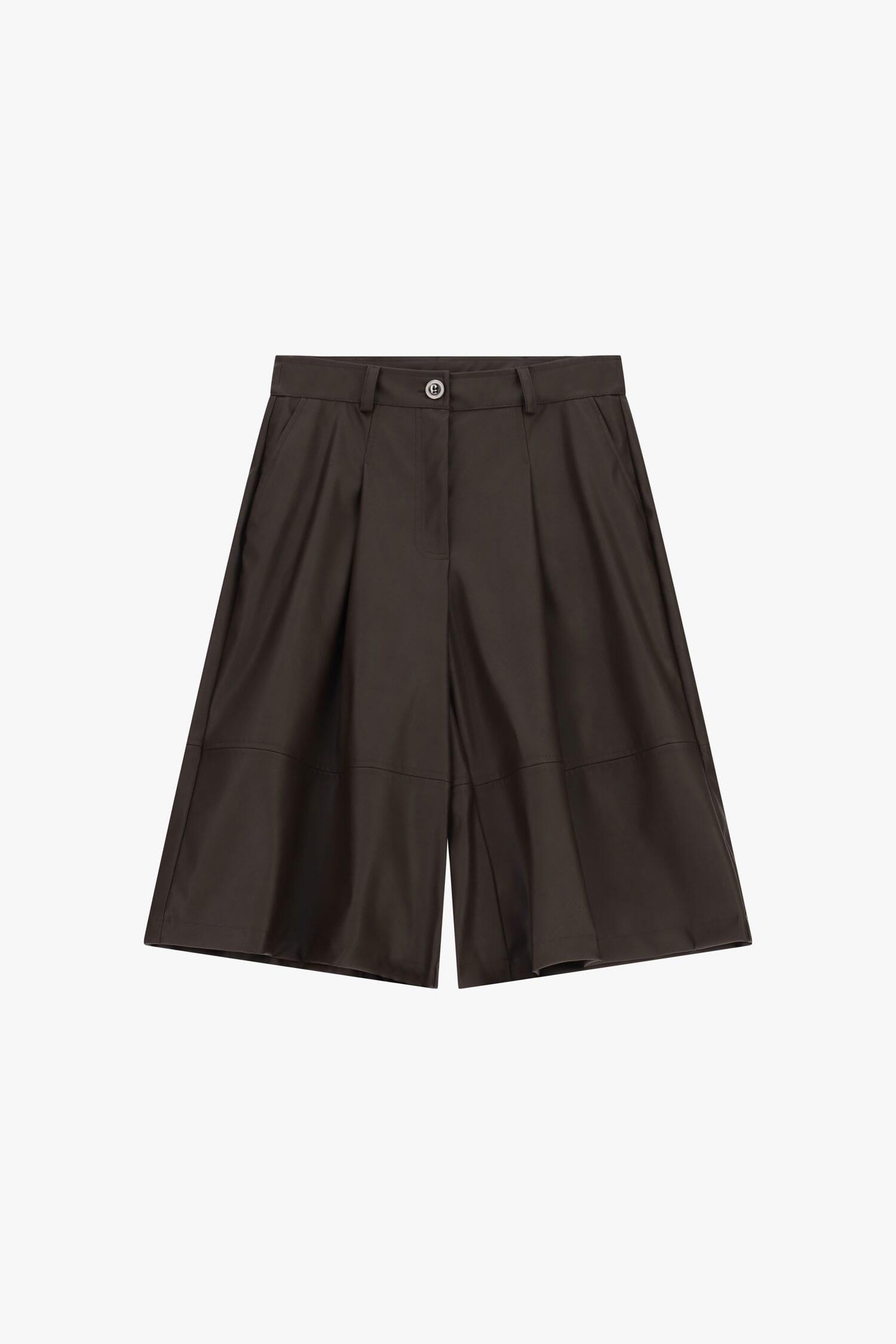 Shorts A Vita Media Con Pinces E Passanti Please