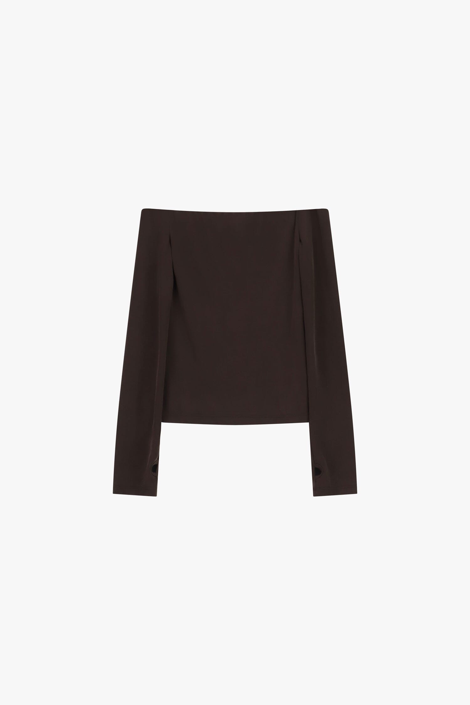 Maglione A Spalle Scoperte Con Maniche Lunghe Please