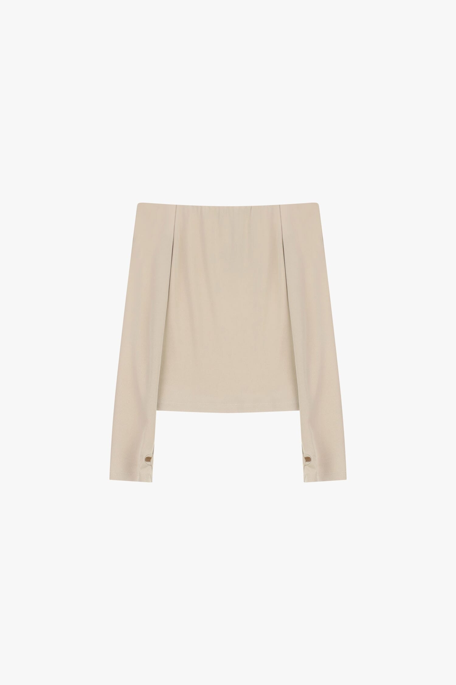 Maglione A Spalle Scoperte Con Maniche Lunghe Please